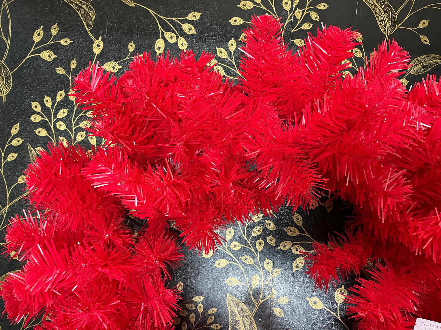 Red Wreath Base - 20”