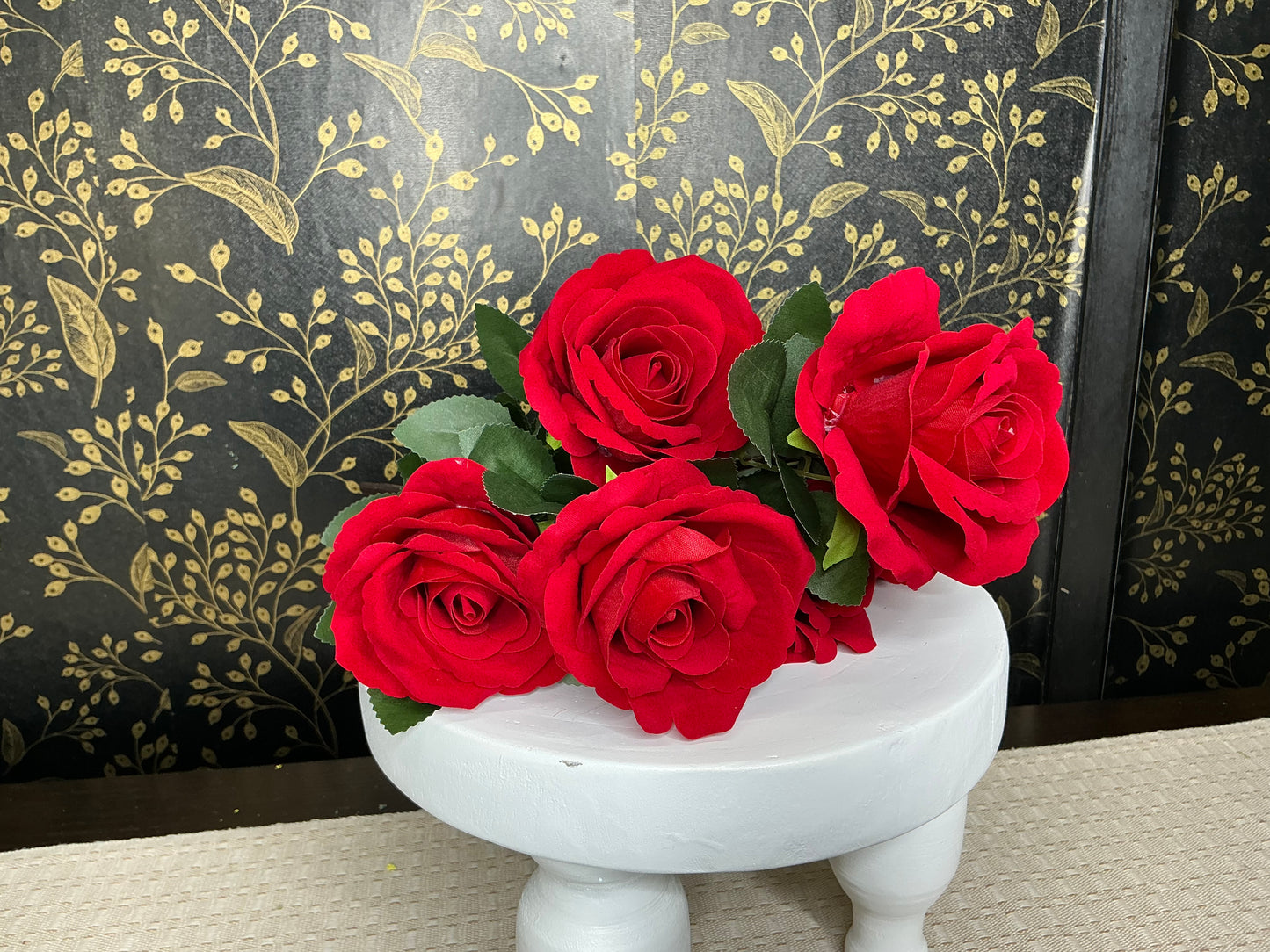 Red Rose Bush -20.5” - 85697-RED