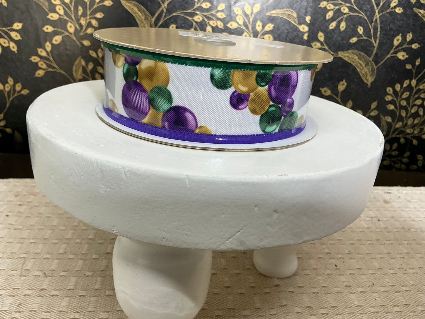Mardi Gras Ball garland Ribbon - LX1142WY