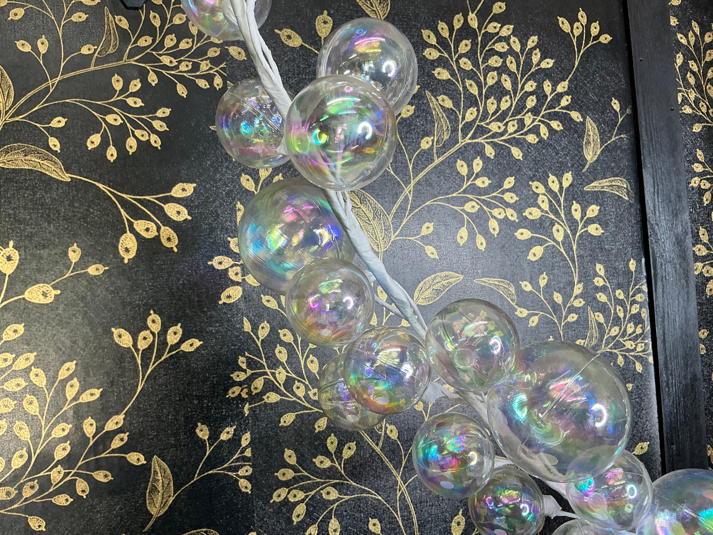 Clear bubble garland, G4416122