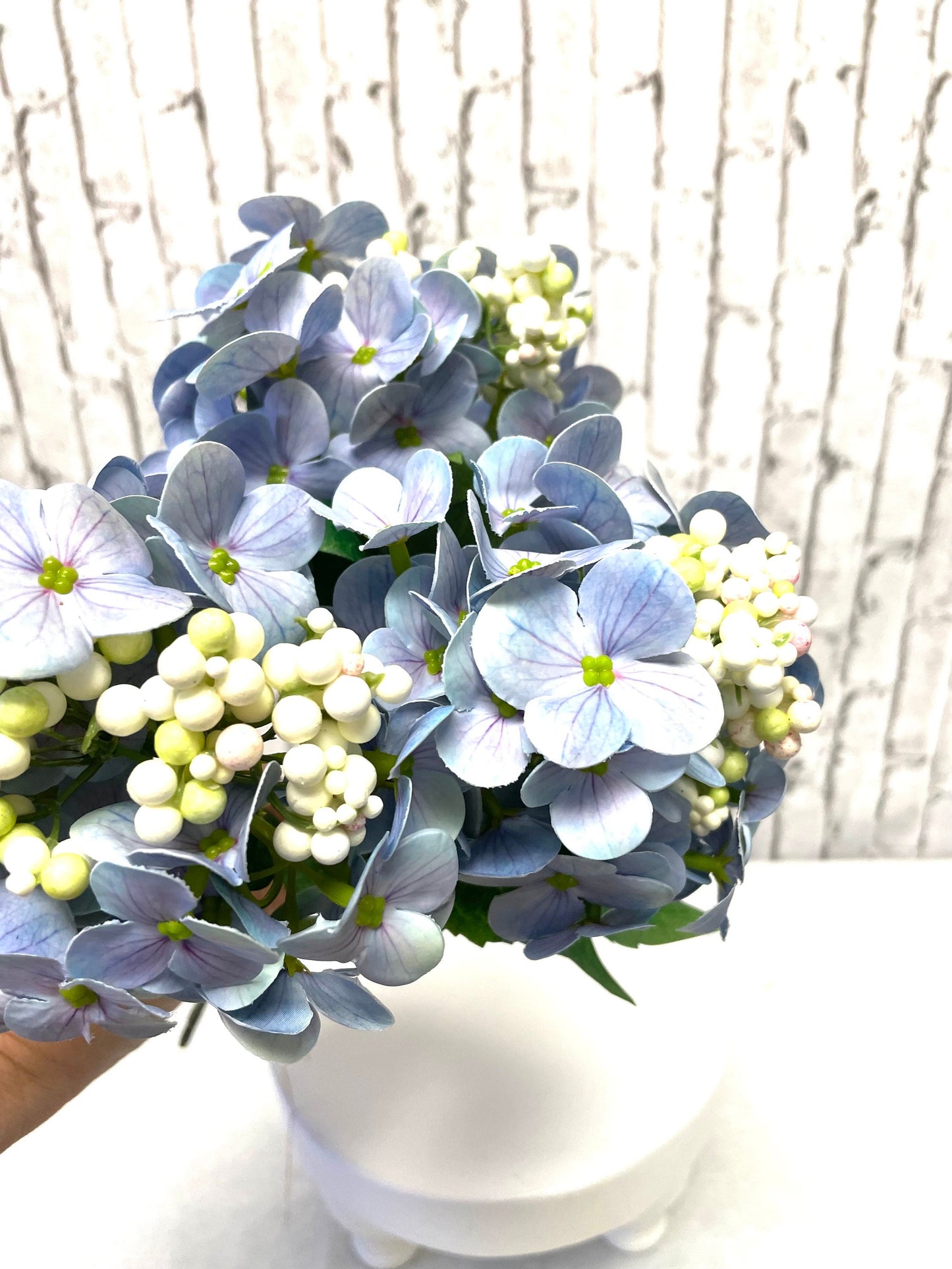 blue hydrangea berry bundle, MTF23873