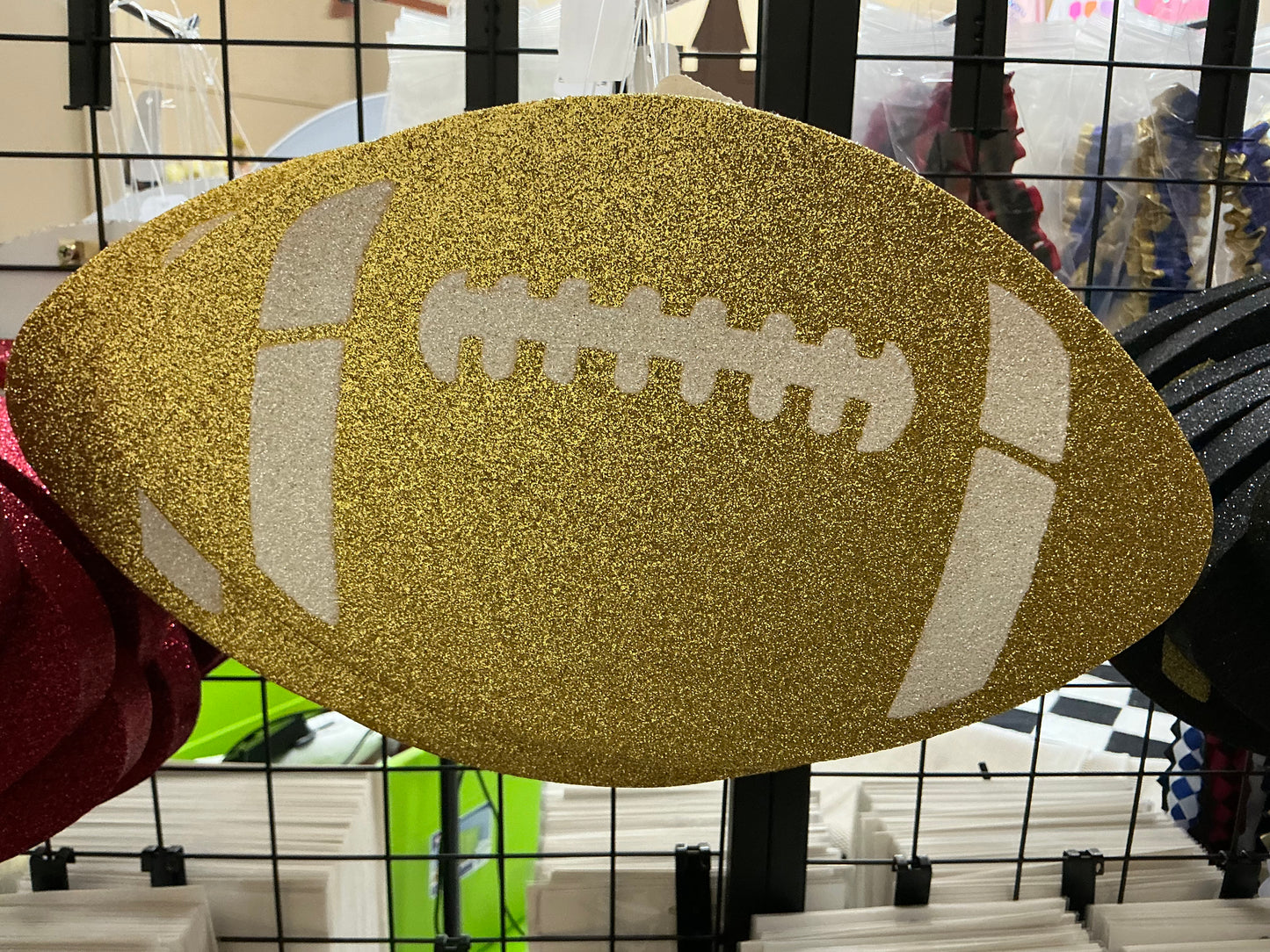Gold/White Football, MD0272AW*