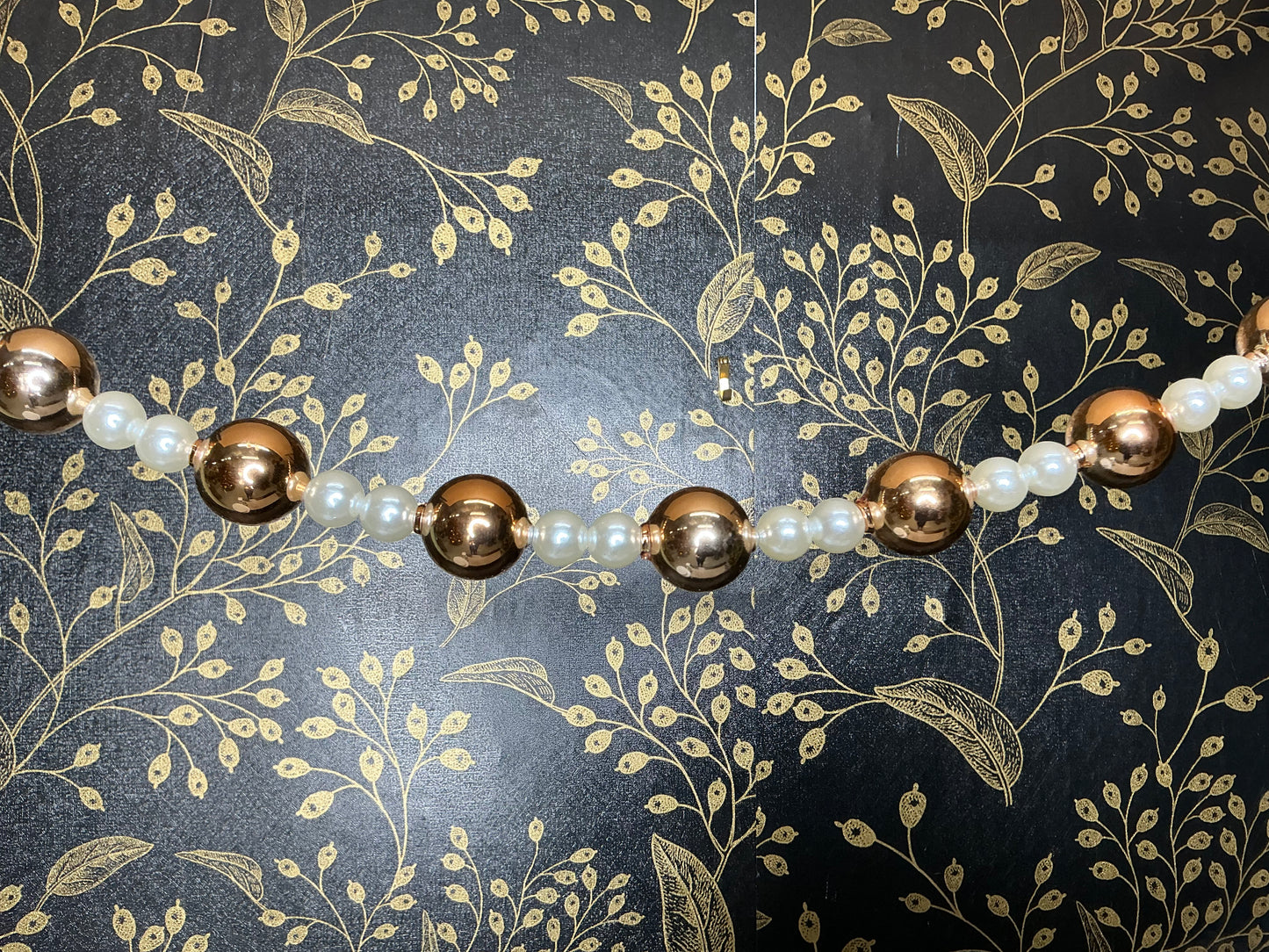 Pearl ball garland, 98620