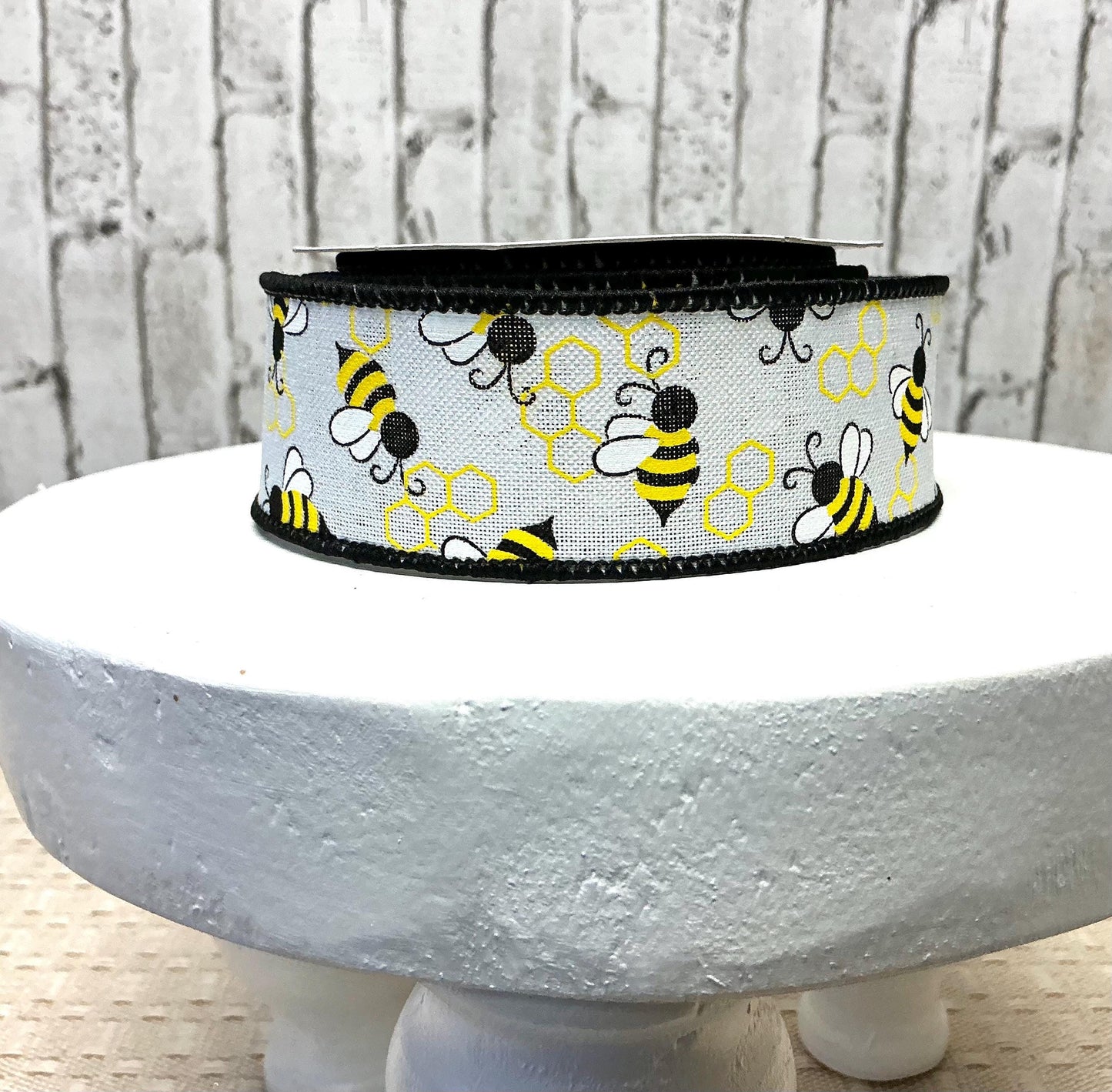 Mini Bumblebee Ribbon, Wired, 1.5” x 10YD, RGA161627