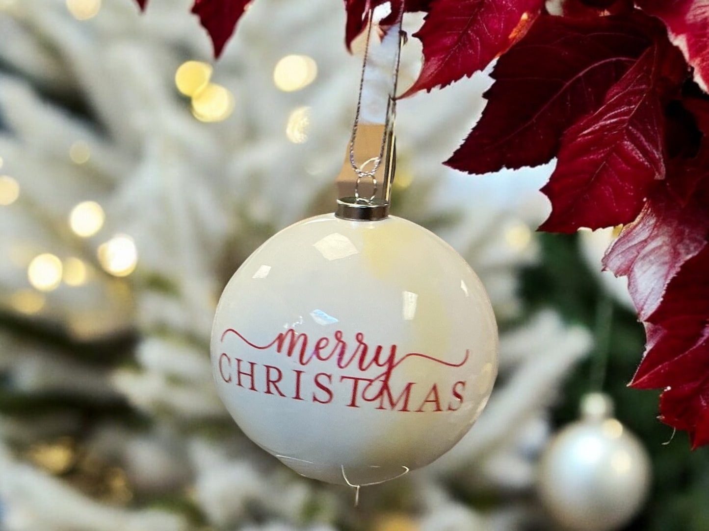 Have a very merry Christmas ornament with deer