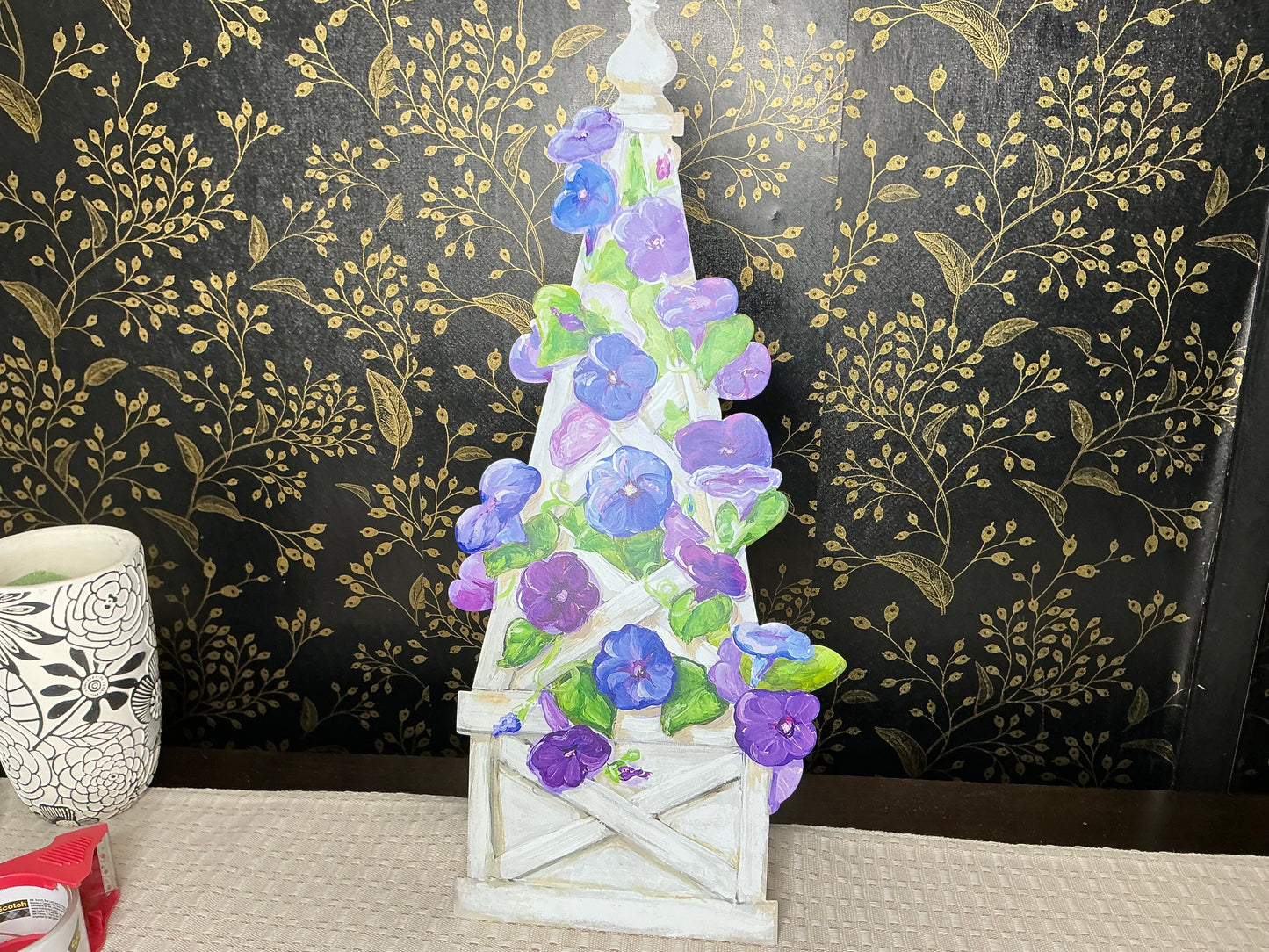 Morning Glory Trellis - Round Top Collection