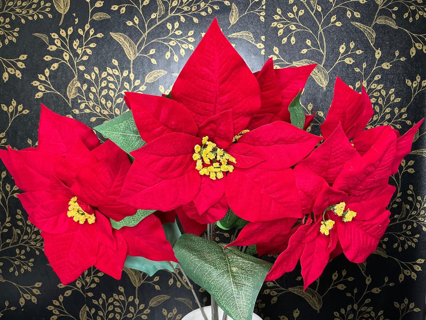 Poinsettia Bush, 58854-RD