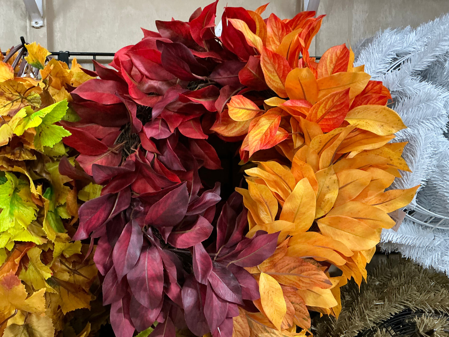 Mix Fall leaf wreath, FL7196