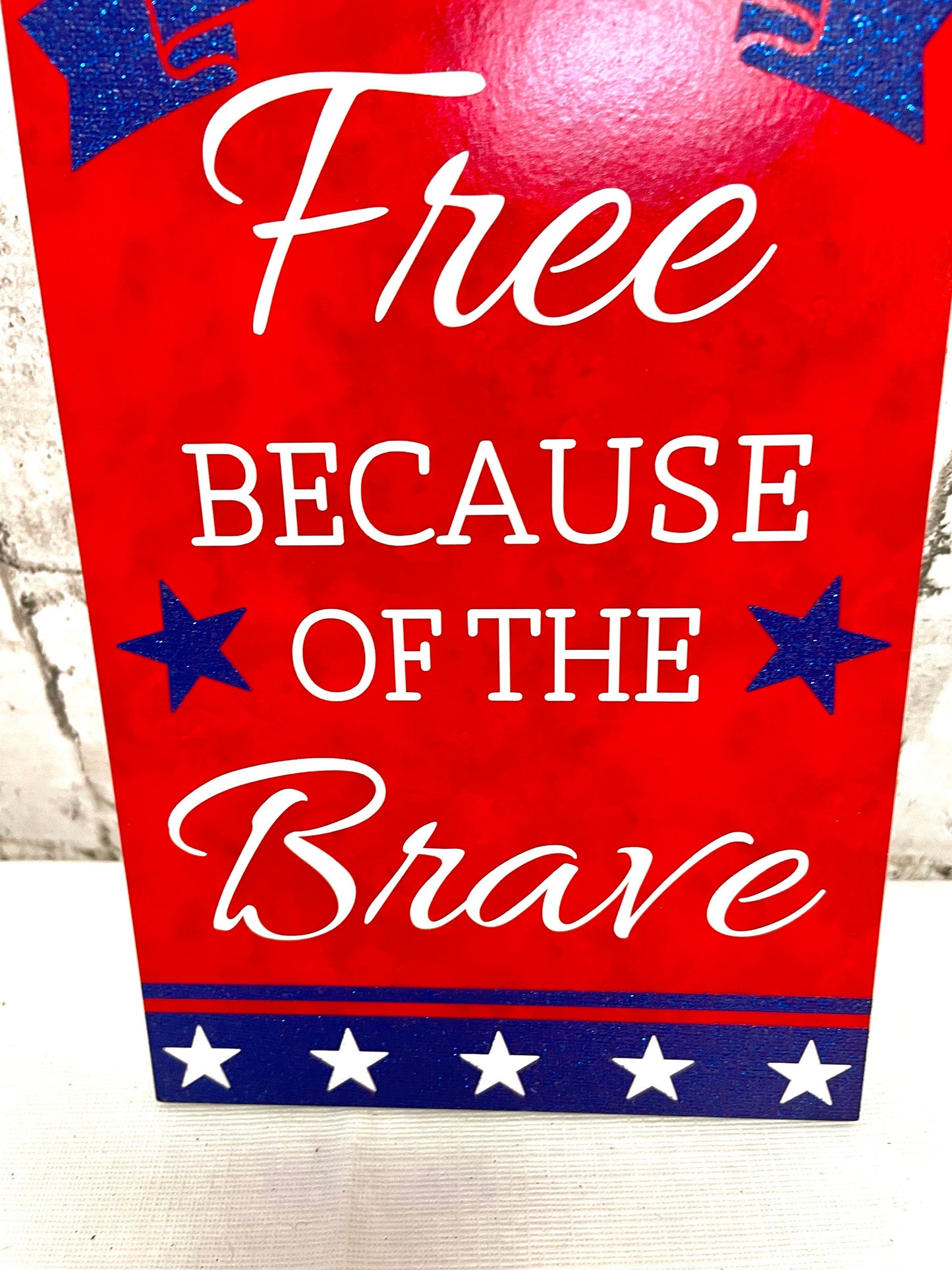 home of the brave sign, AP8877