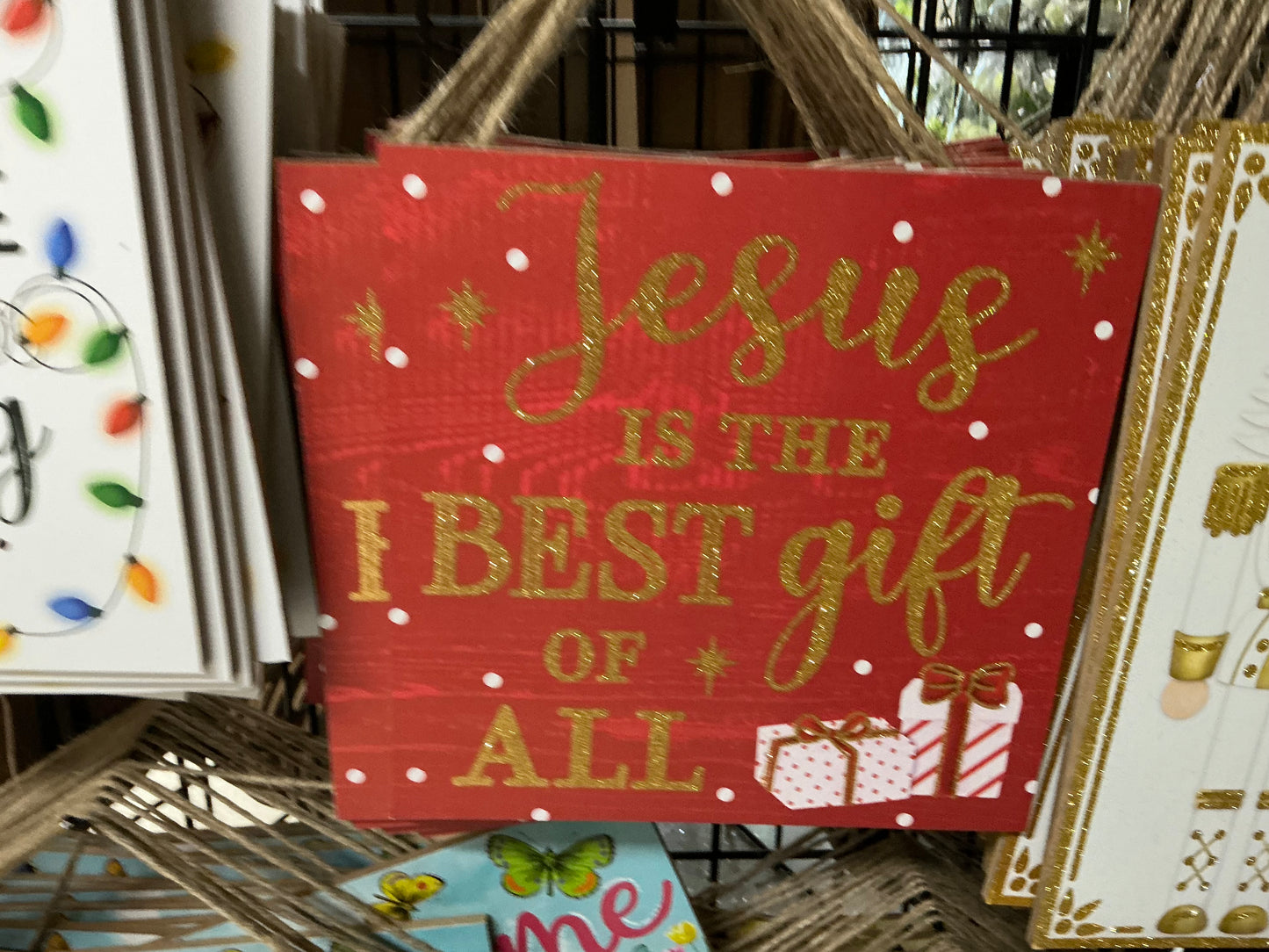 Jesus is the Best Gift Sign, AP8971