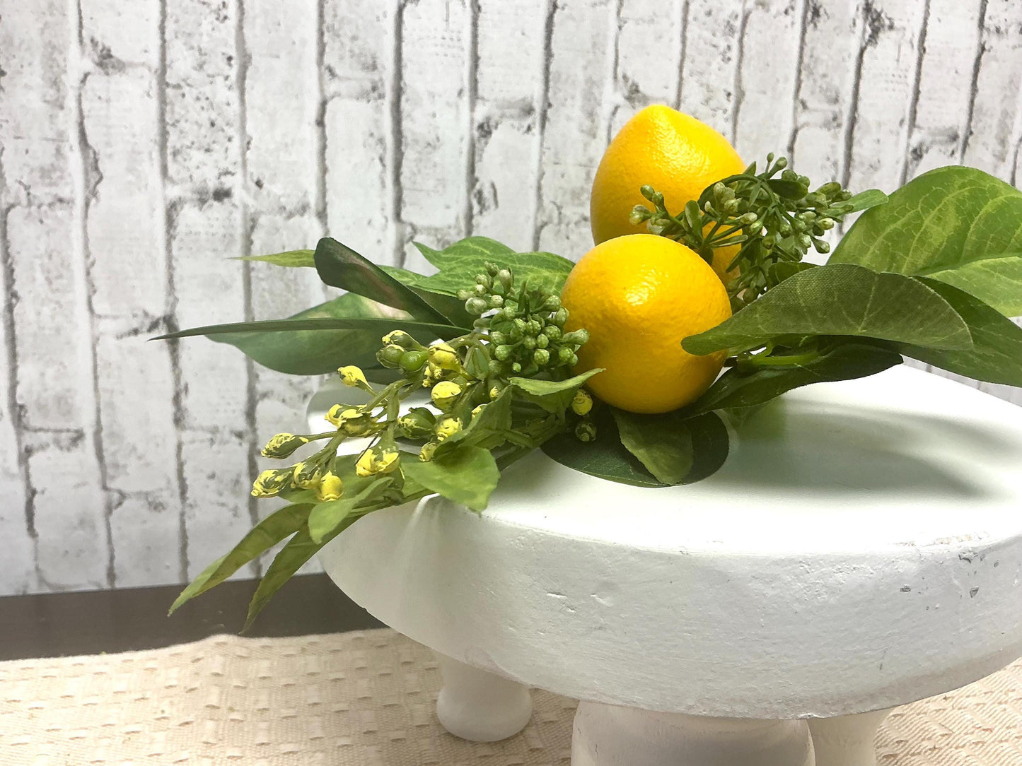 Lemon Greenery Pick, 15”, PM3004