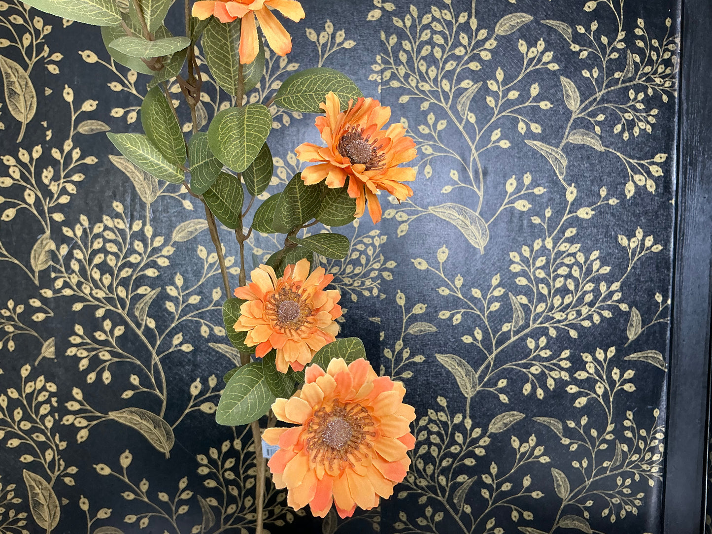 Zinnia Spray - Orange