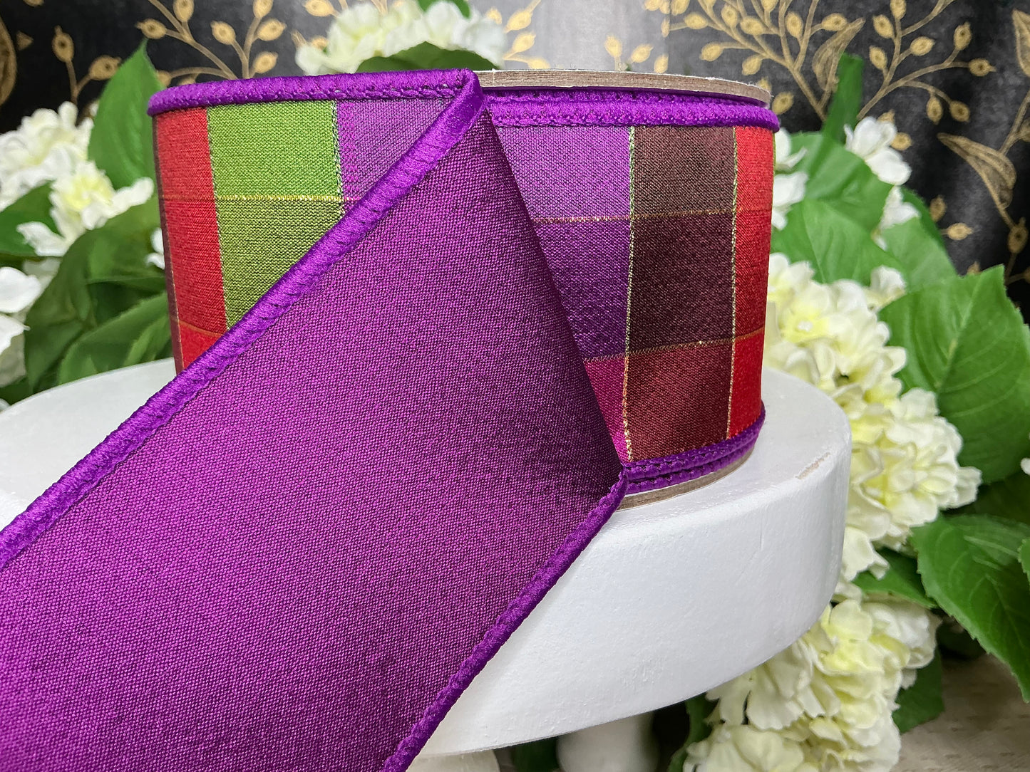 Sedona Checks Ribbon, Farrisilk, RK359-27