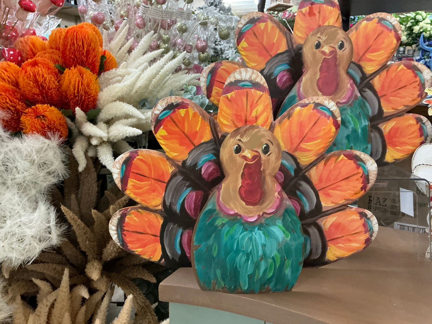 Turkey Centerpiece, Round Top Collection