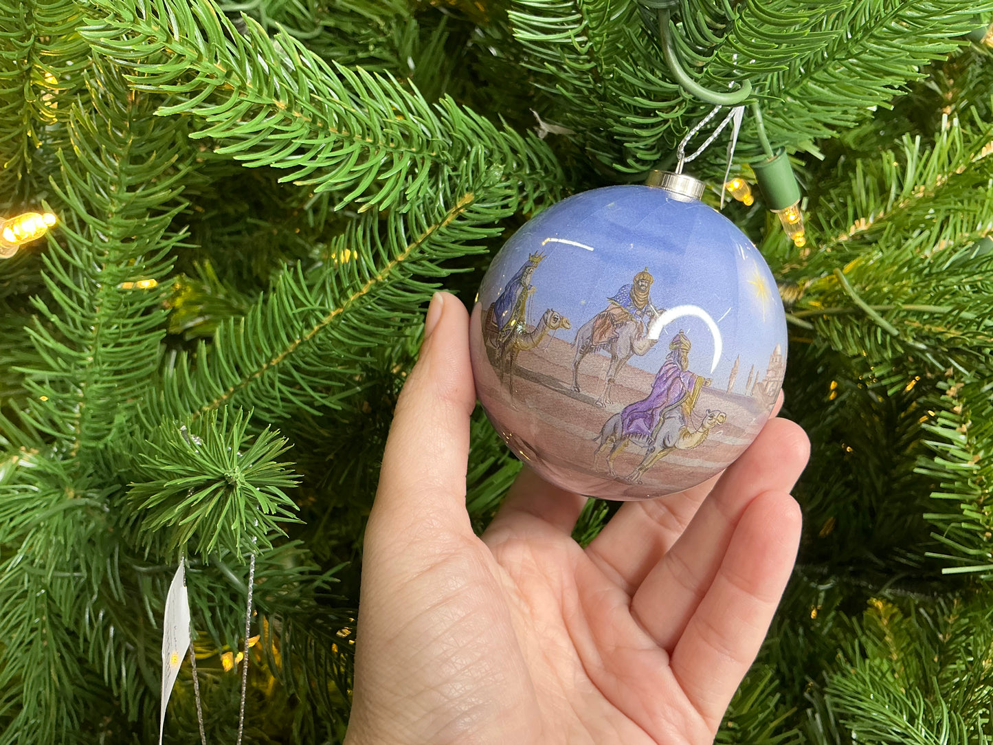 Nativity 3” Ball Ornament