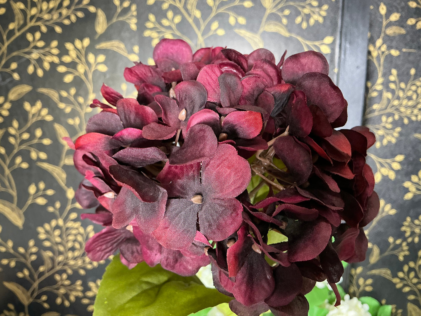 Burgundy Hydrangea Stem