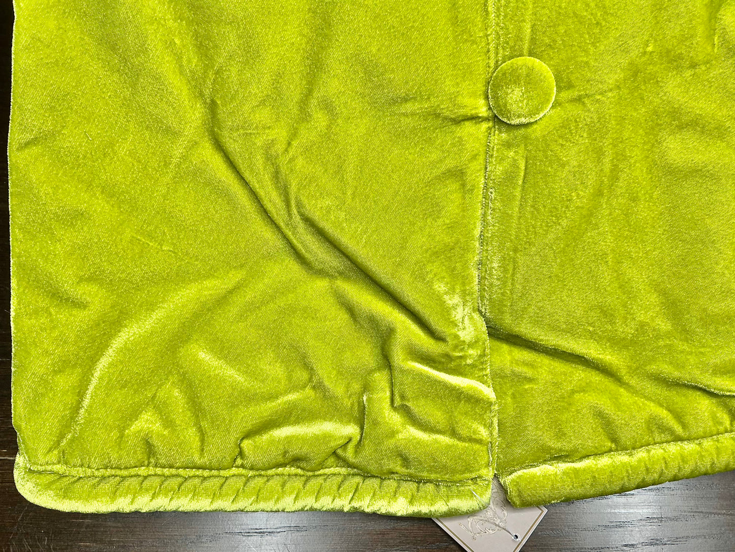 Green Velvet Tree Skirt, D Stevens, 18-3000