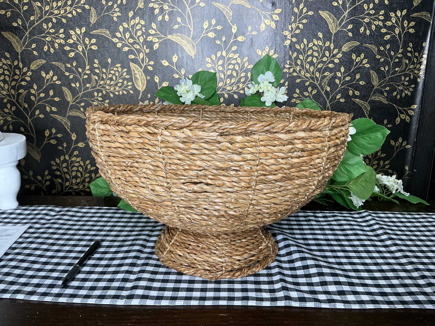 Rope Weave Bowl - Display Only