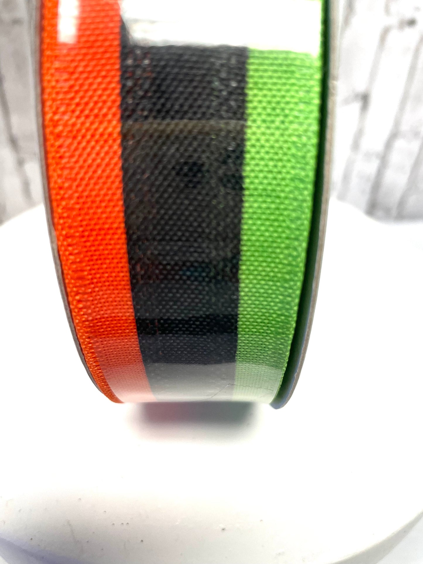 fall three stripes Halloween ribbon, RC500683, Halloween ribbon, multi stripe Halloween ribbon
