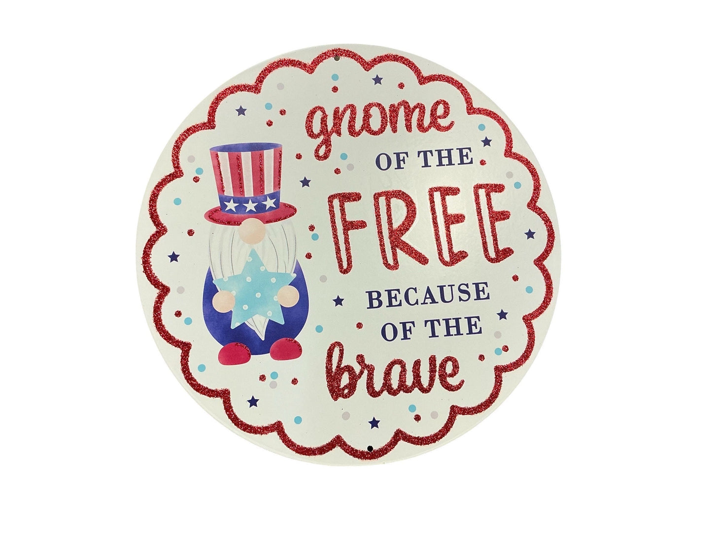 gnome of the free wreath sign, MD0833