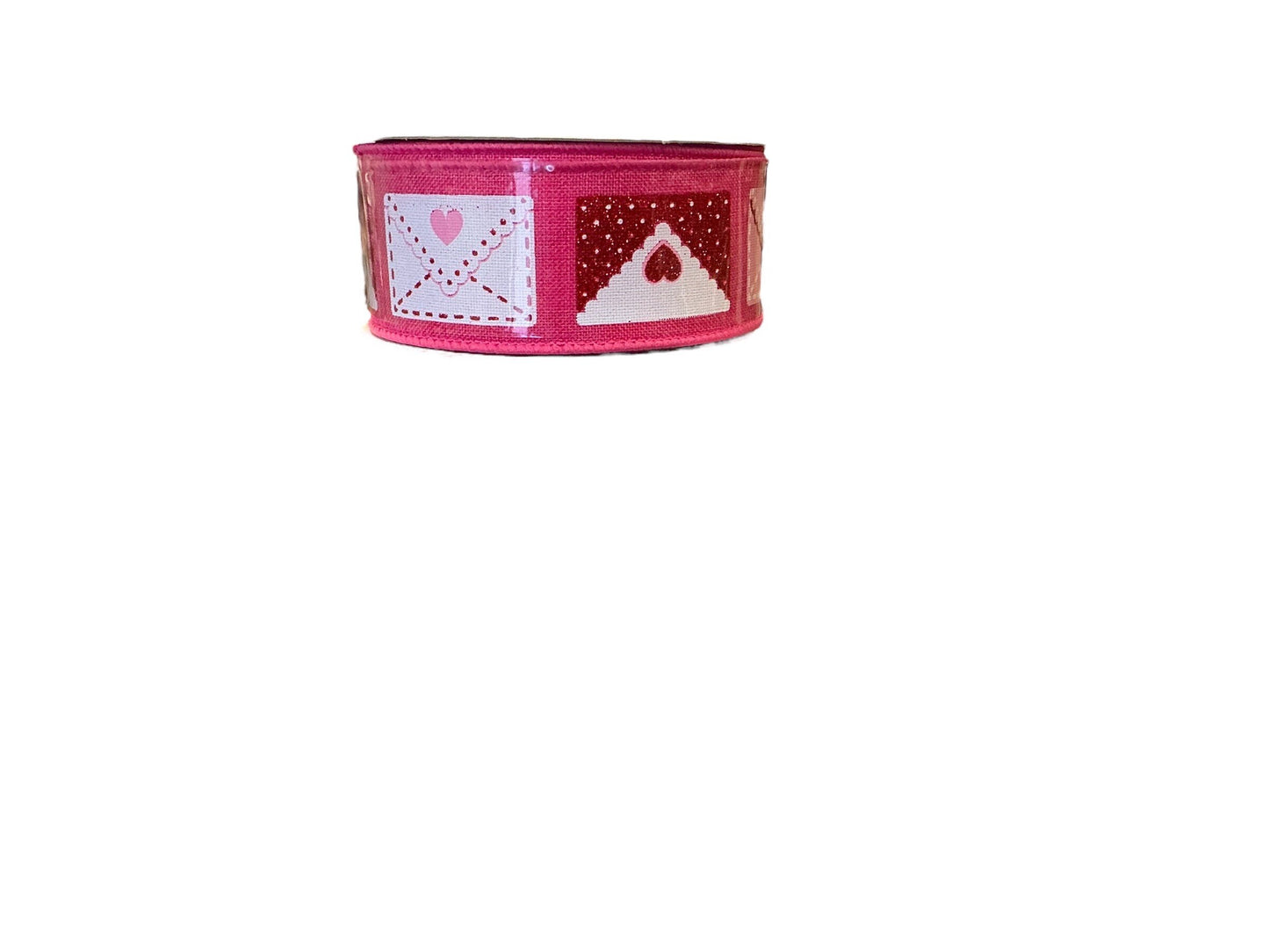 Hot pink valentines ribbon with envelopes, RGA159611