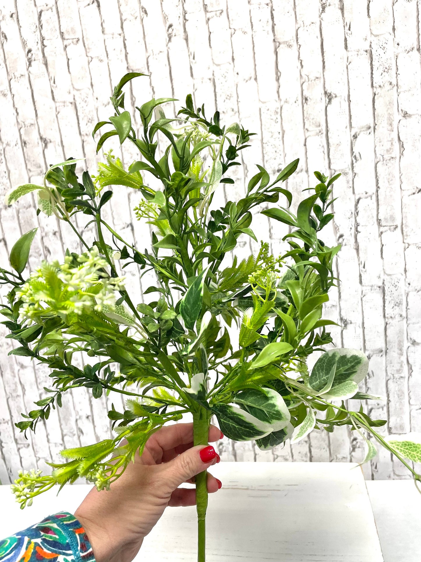 Mixed greenery bush, MTF23928, spring foliage bush, greenery bush, greenery