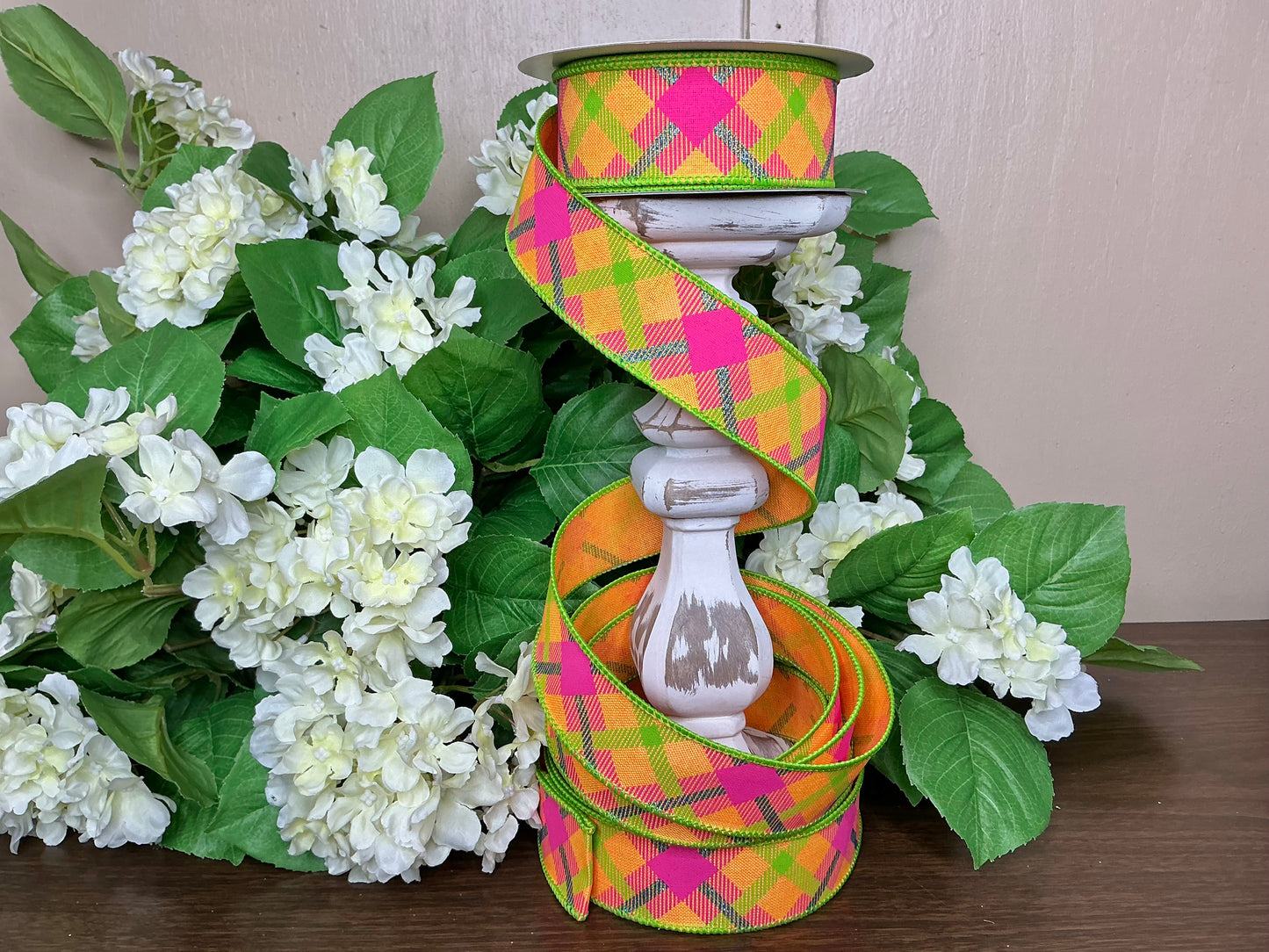 Bright color plaid ribbon, RGA143220