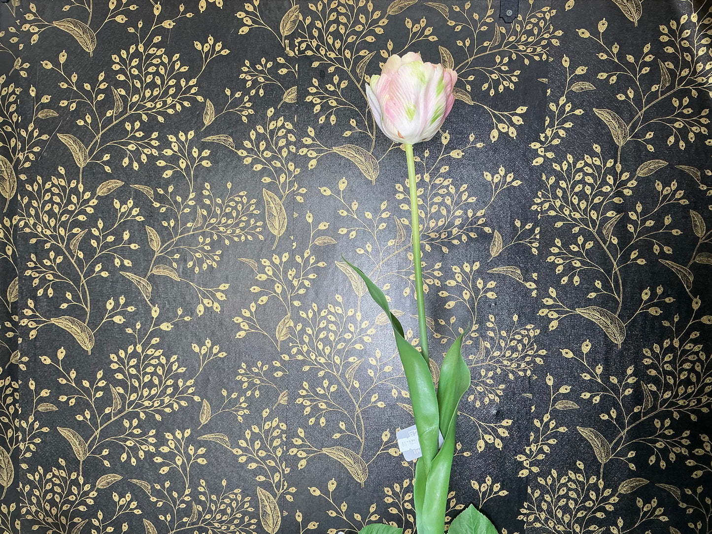 Pink Tulip Stem - Real Touch