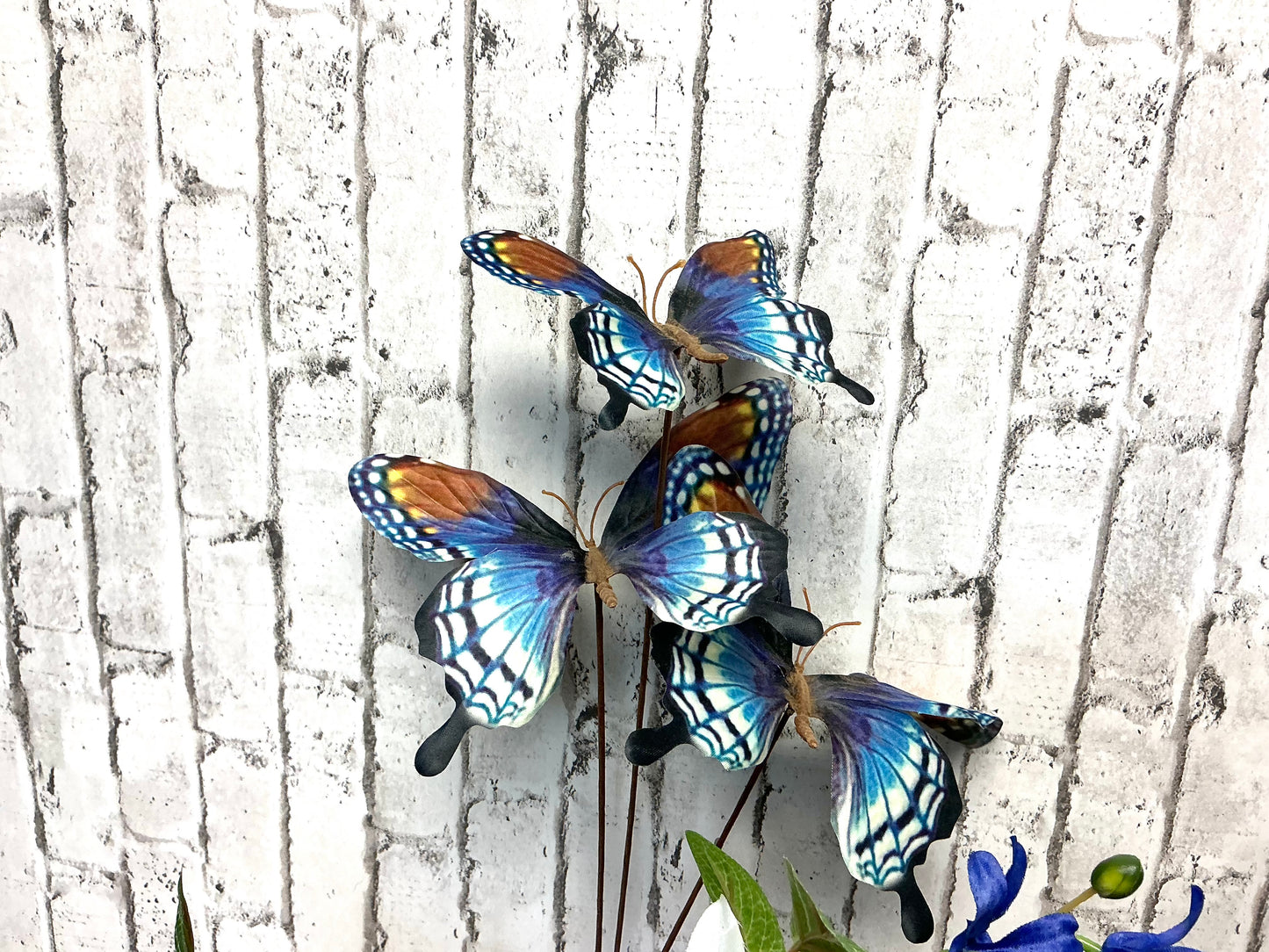 Blue Butterfly stem, mtf24441 blue