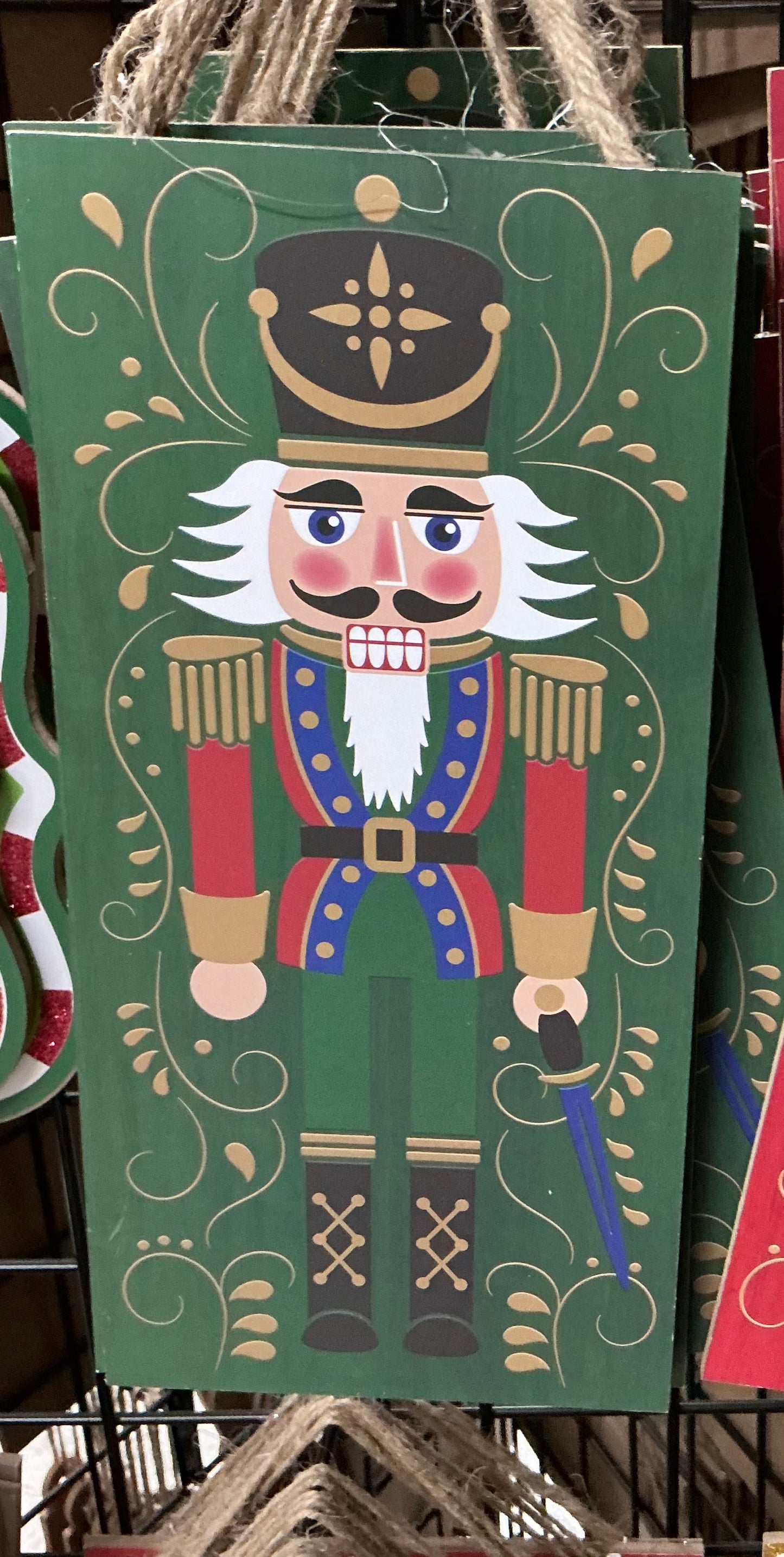 Green Nutcracker sign, AP8544
