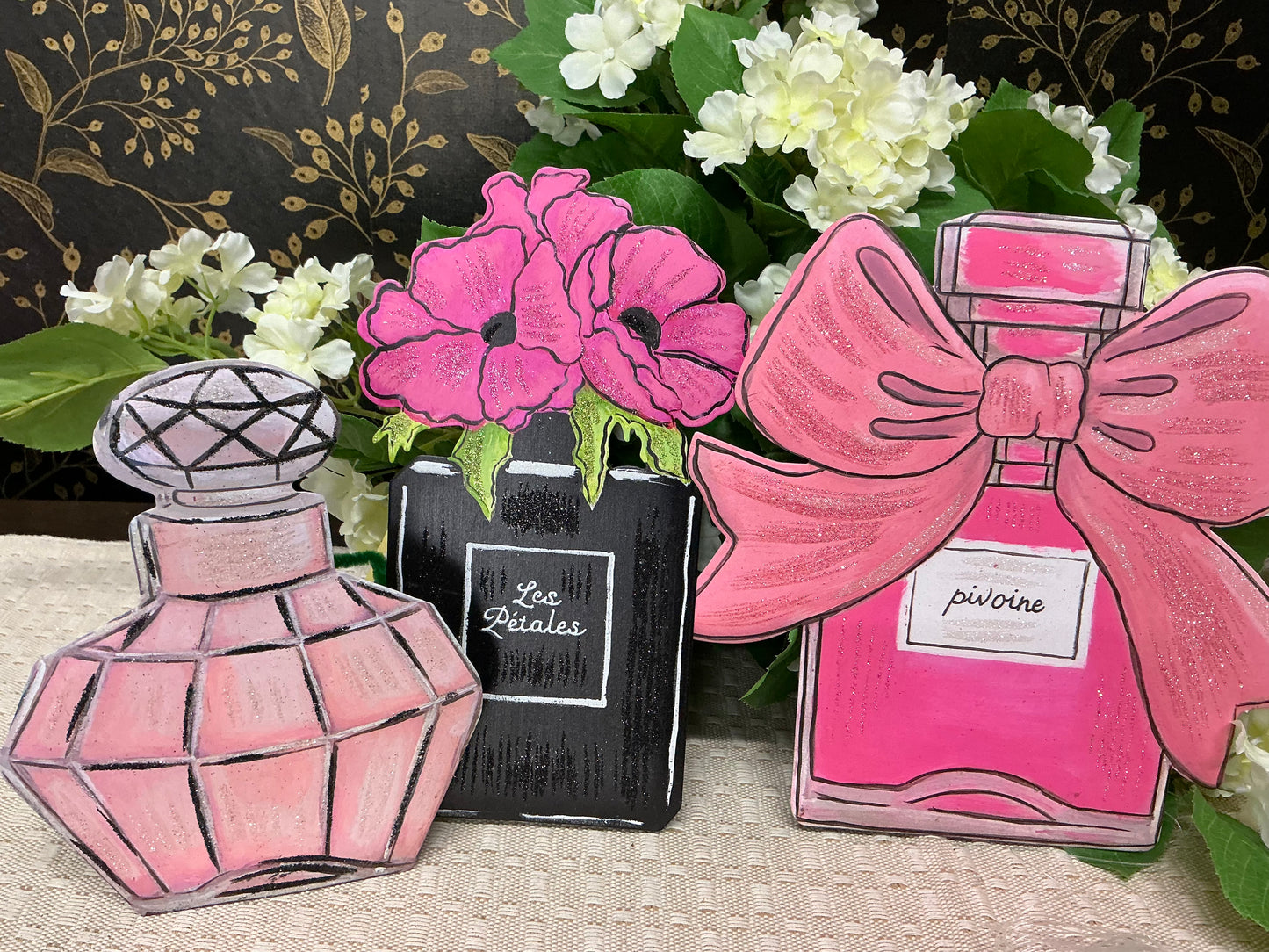 Perfume Bottles - Round Top Collection