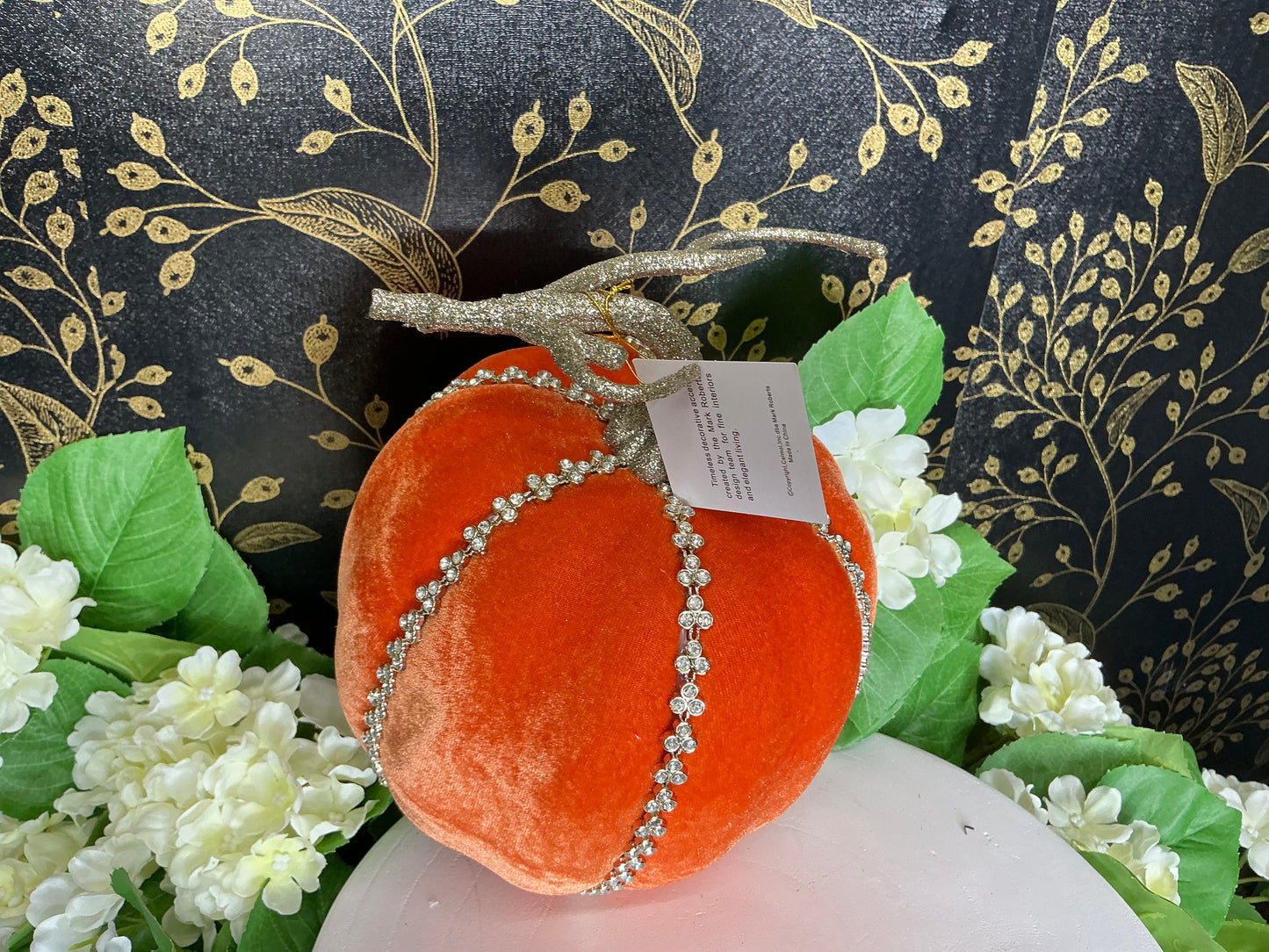 Orange Jeweled Pumpkins, Mark Robert’s