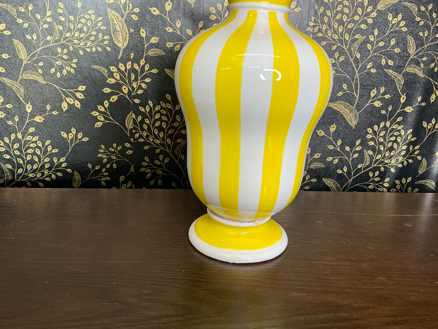 Yellow and white jar set, Mark Roberts