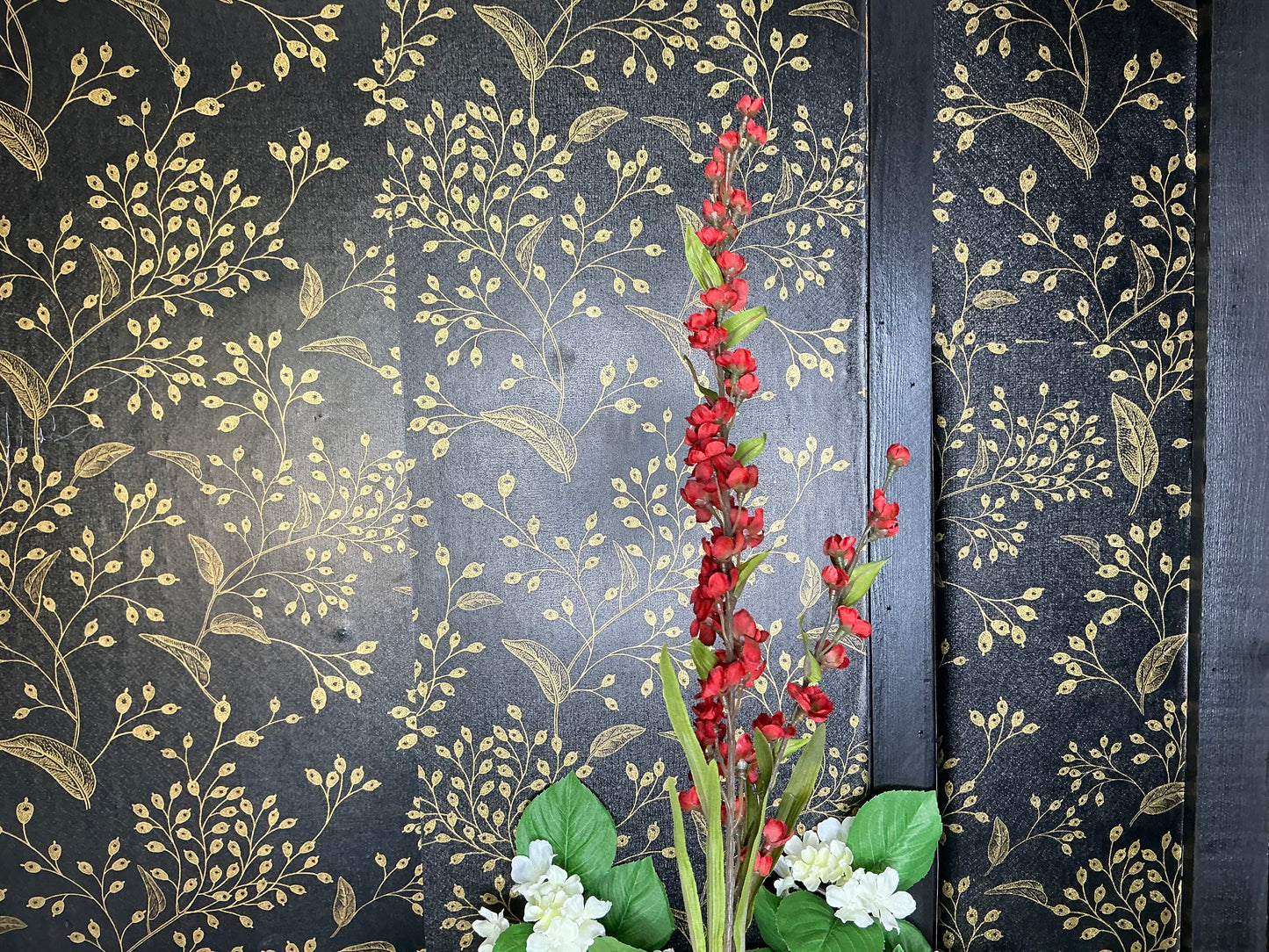 Flowering Astilbe Spray - Rust