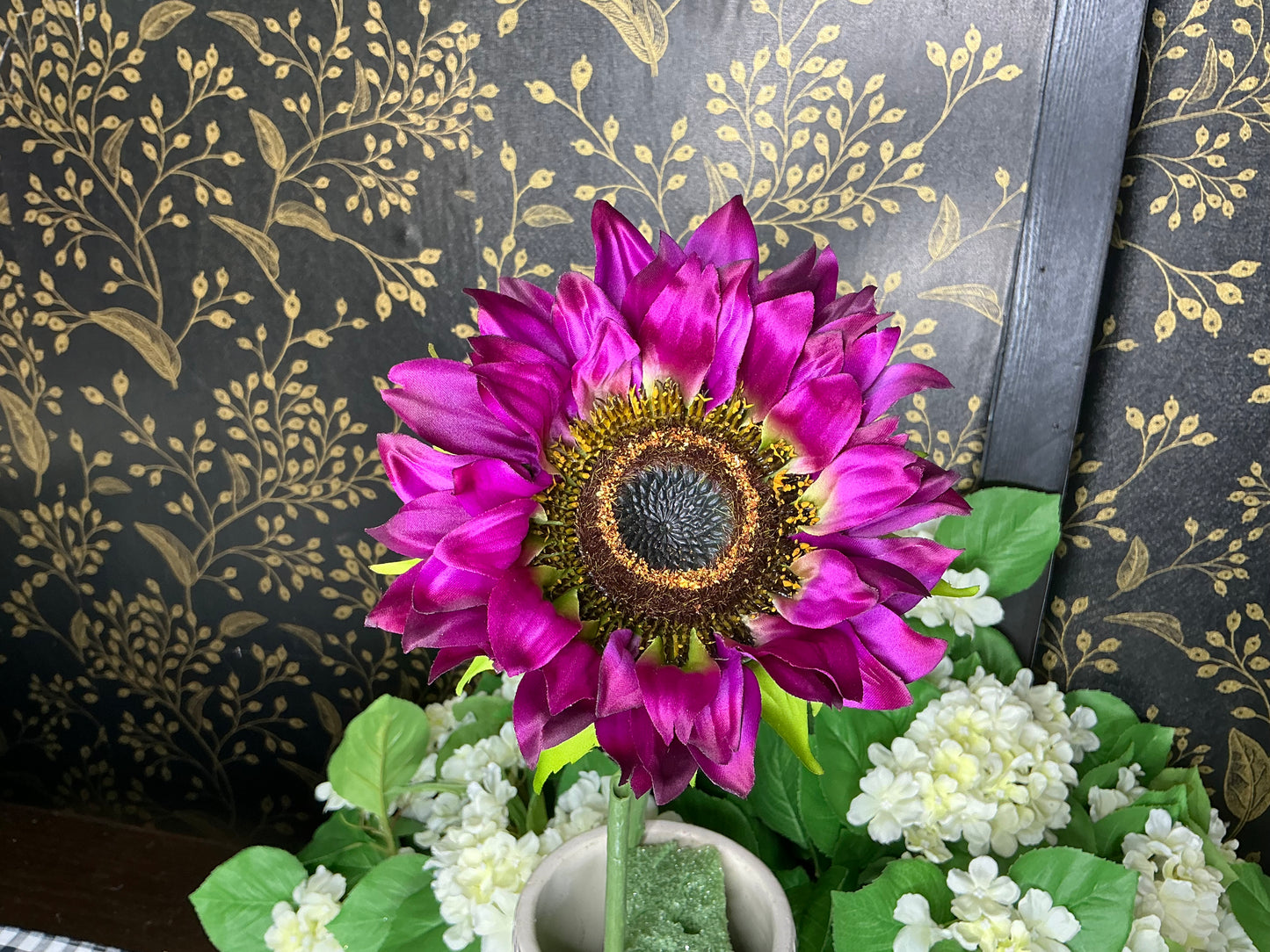 Purple Sunflower Stem