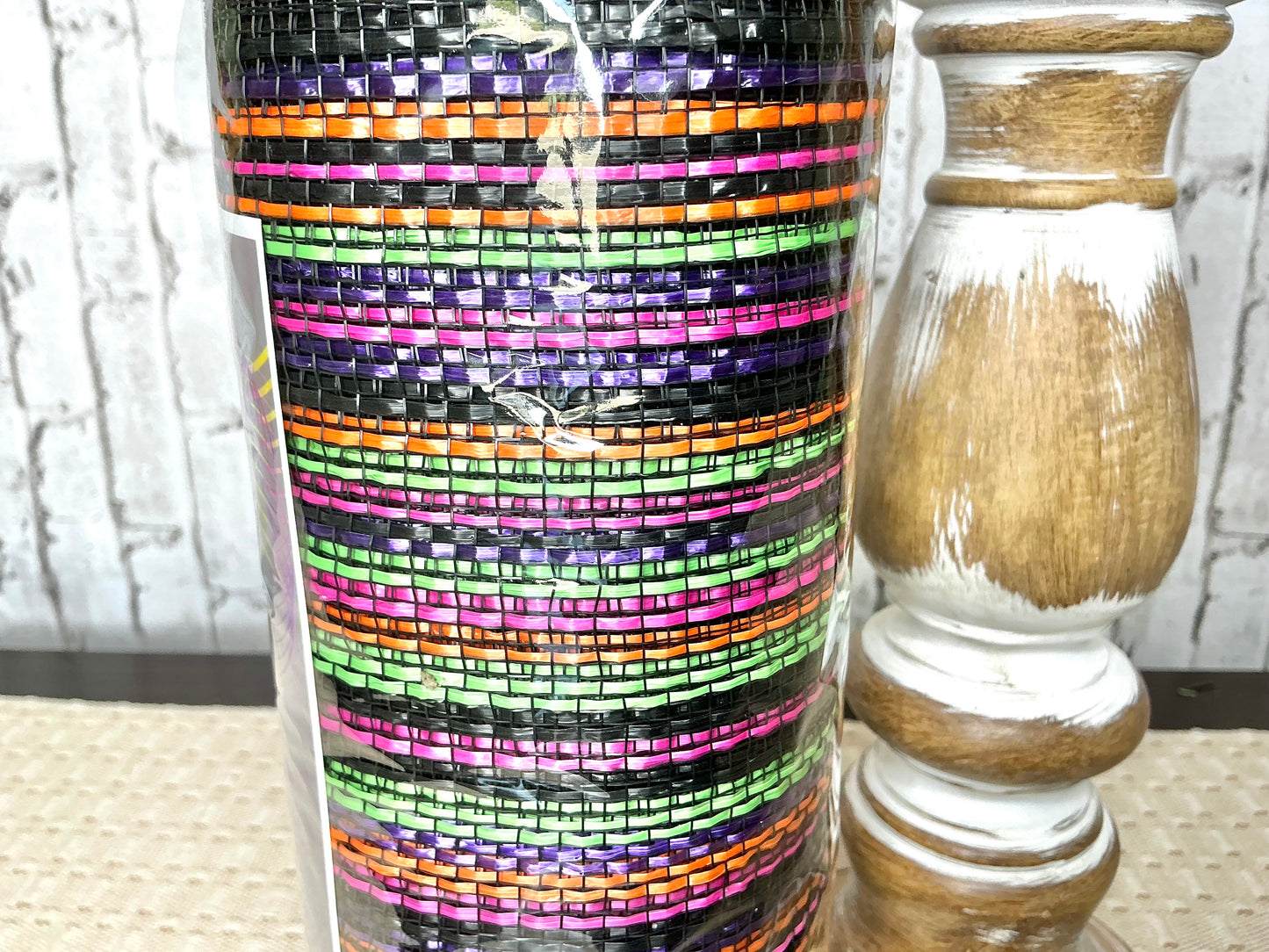 Multicolor stripe mesh, RE1369YM