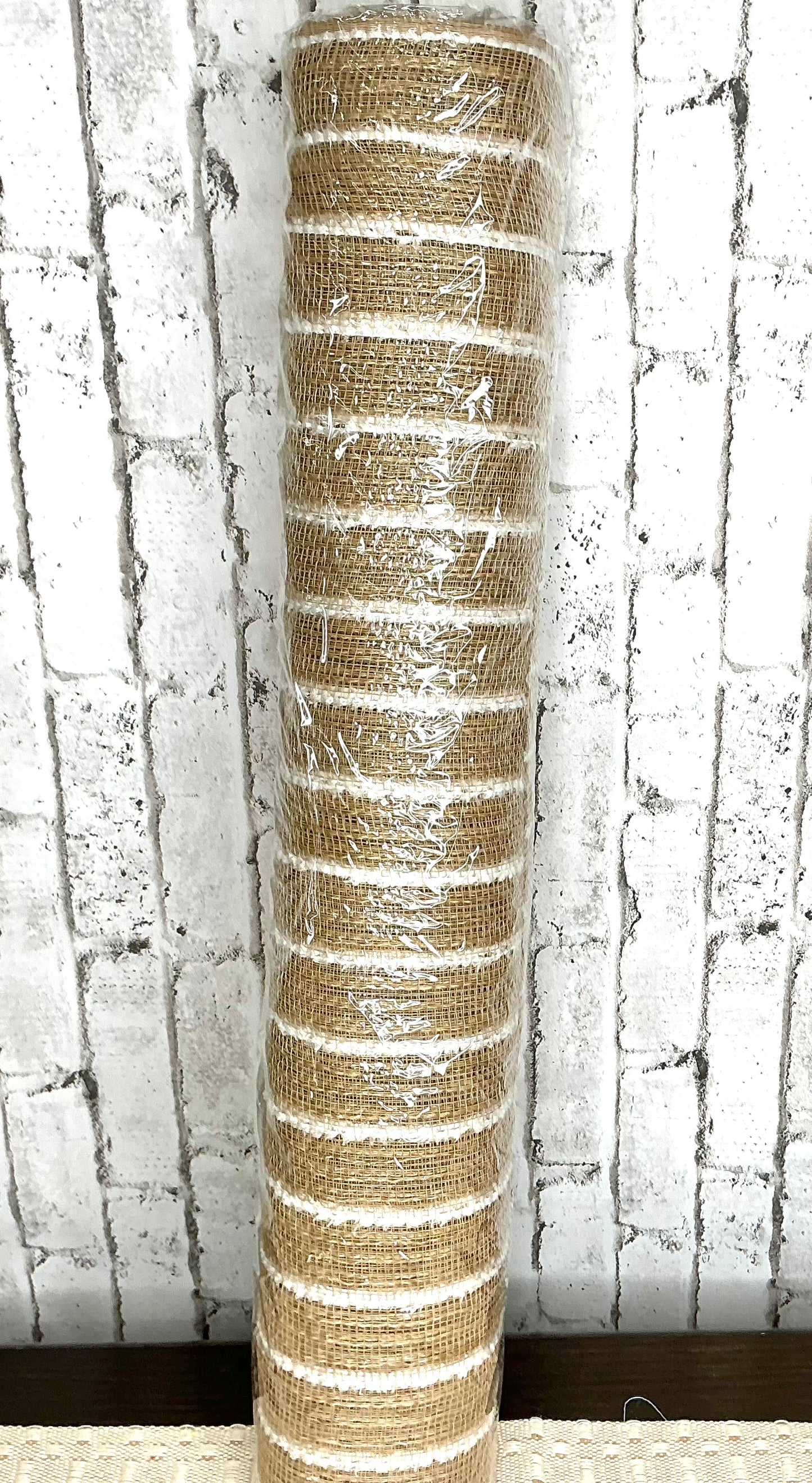 Natural Mesh with white stripes, 21”, RY910118