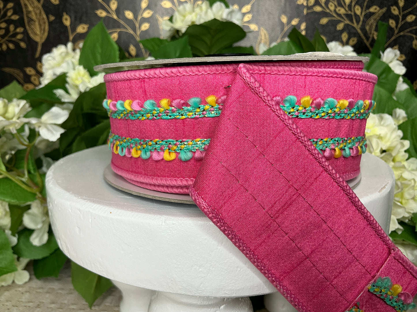 Sherbert Puffs Ribbon, Farrisilk Designer Ribbon, SR110-74