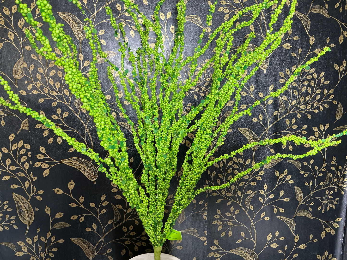 Green bead twig Bush - 63699GN