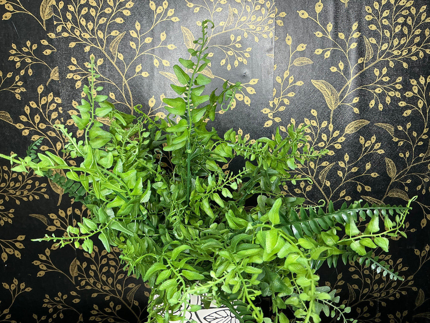 Plastic Grass Bush - 13353GN