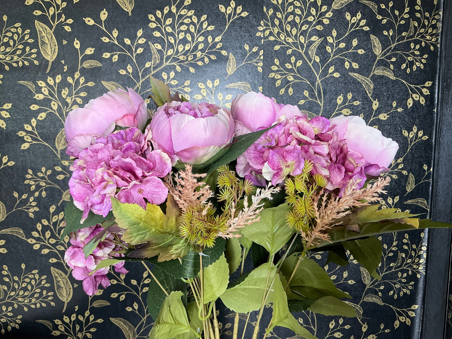 Purple Peony and Hydrangea - 20137-LV