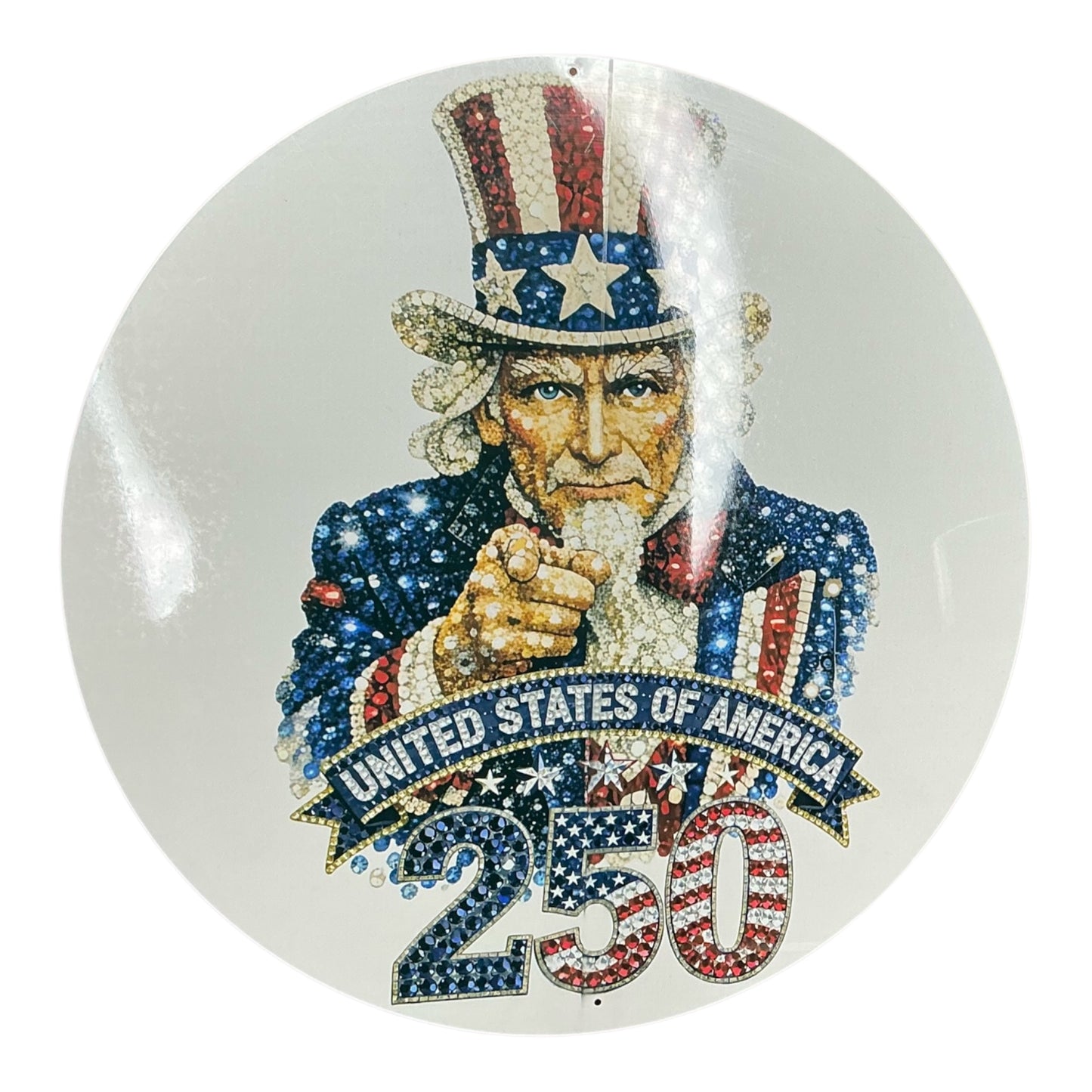 Uncle Sam Sign - Wreath Attachment
