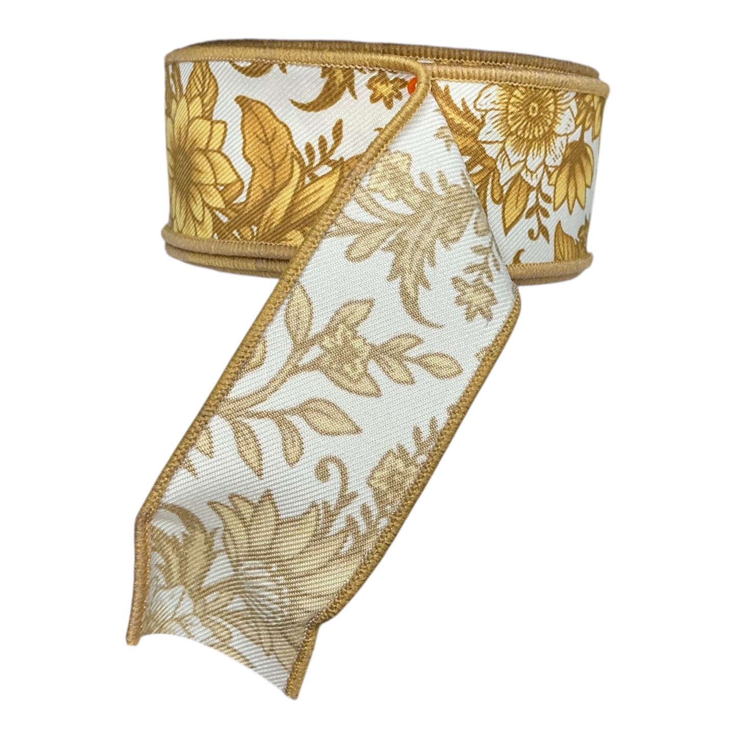 Ivory/Tan Chinoiserie Ribbon