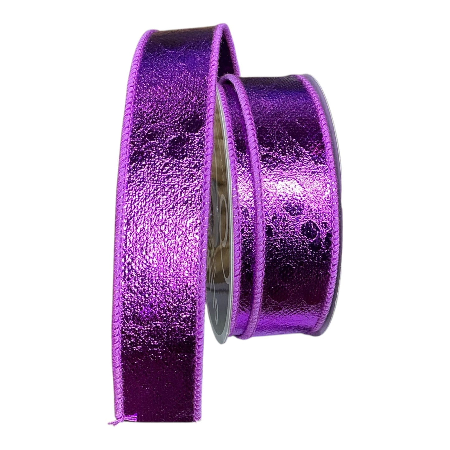 Shiny Purple Ribbon - Faux Leather look