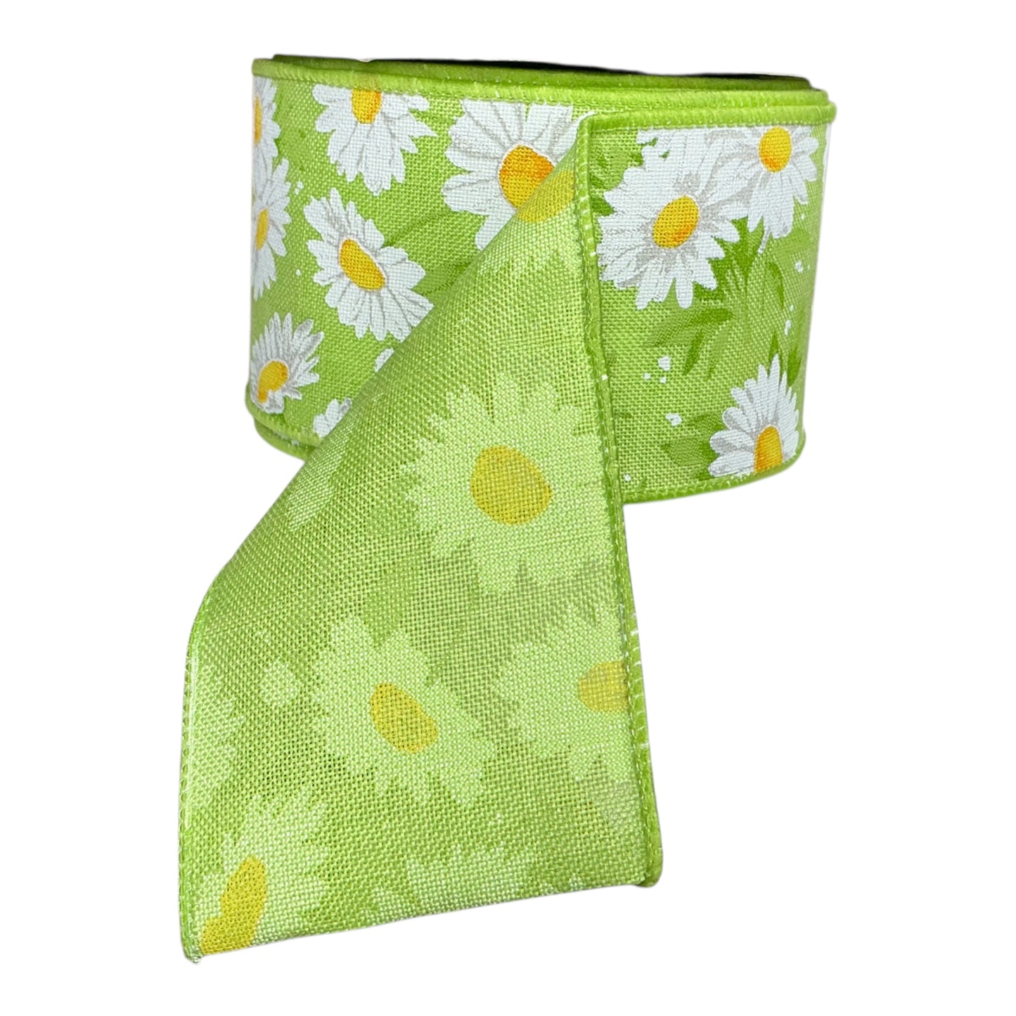 Daisy with Greenery Ribbon
