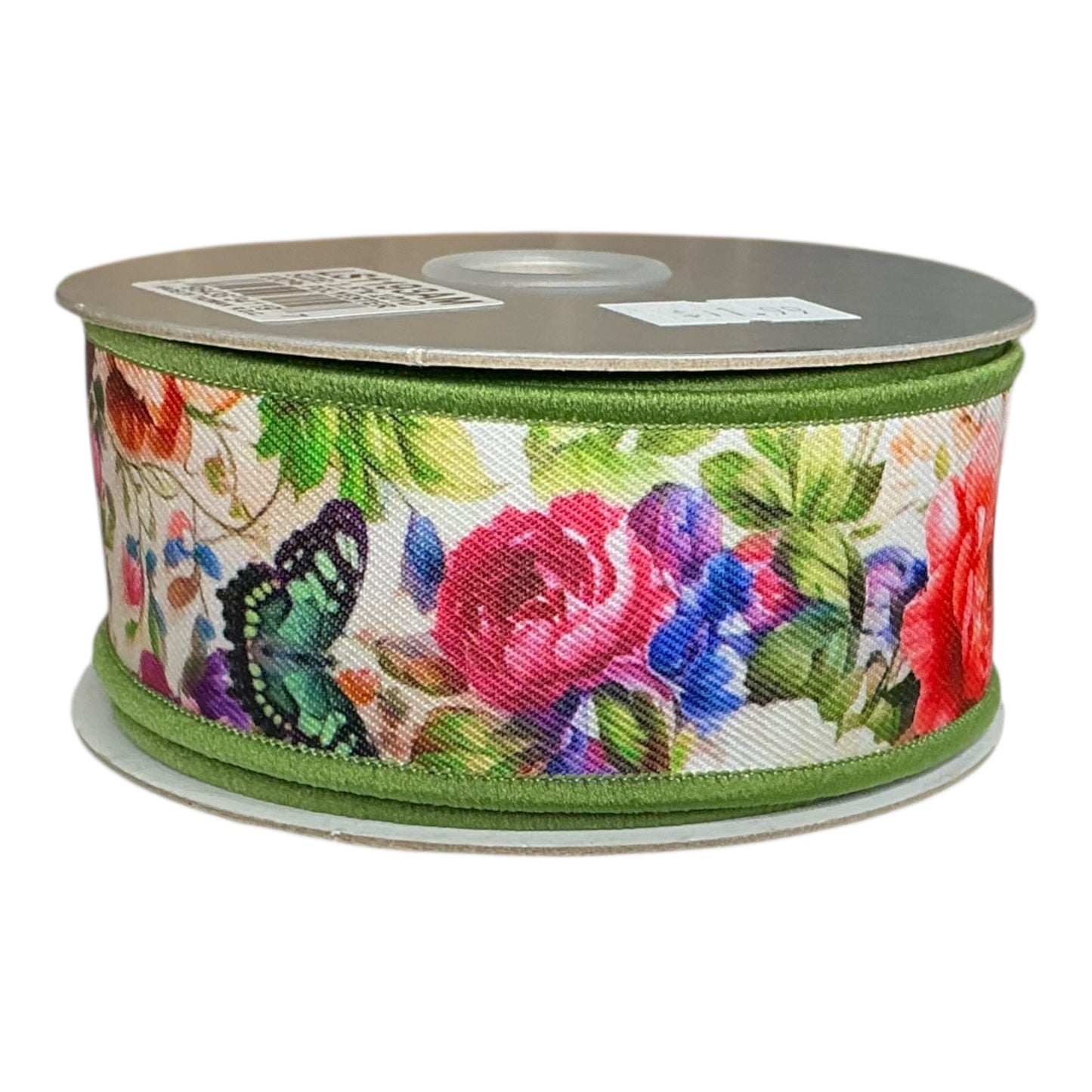 Florals with Butterfly Ribbon