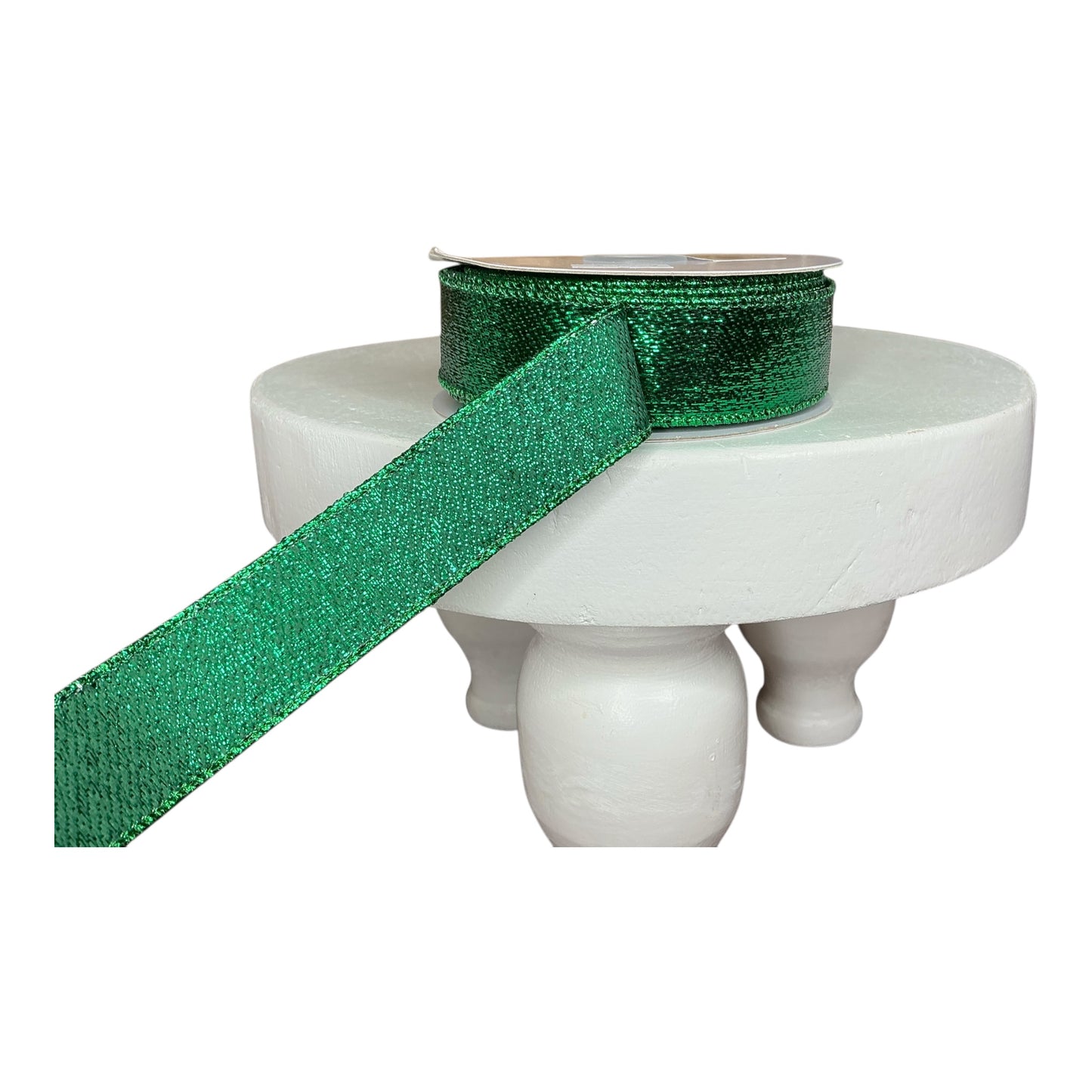 Emerald Green Metallic Ribbon