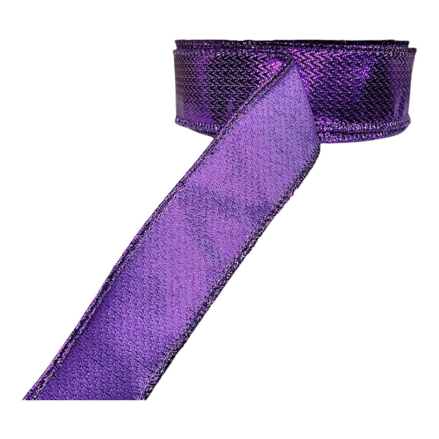 Purple Metallic Ribbon