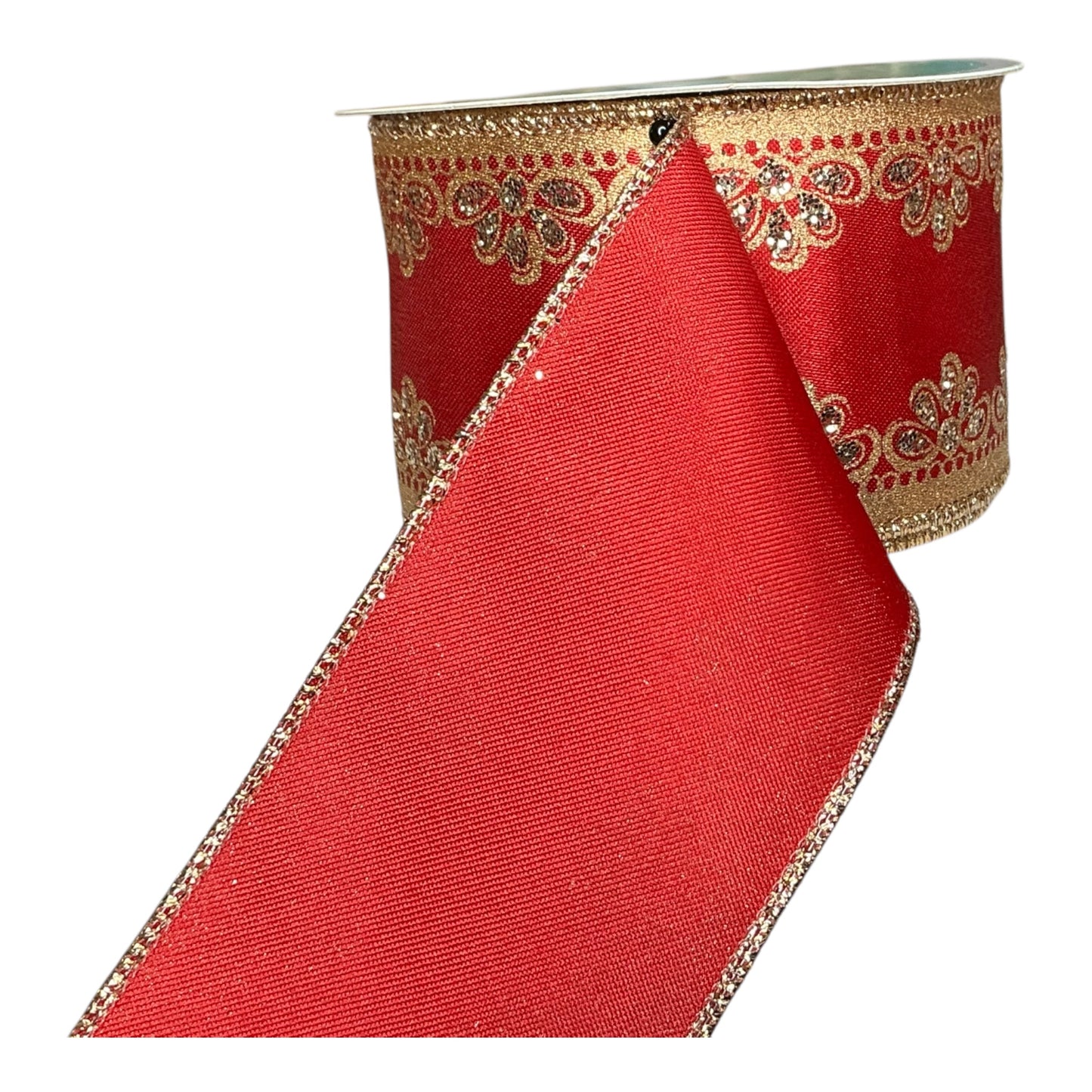 Red/Gold Scalloped Edges