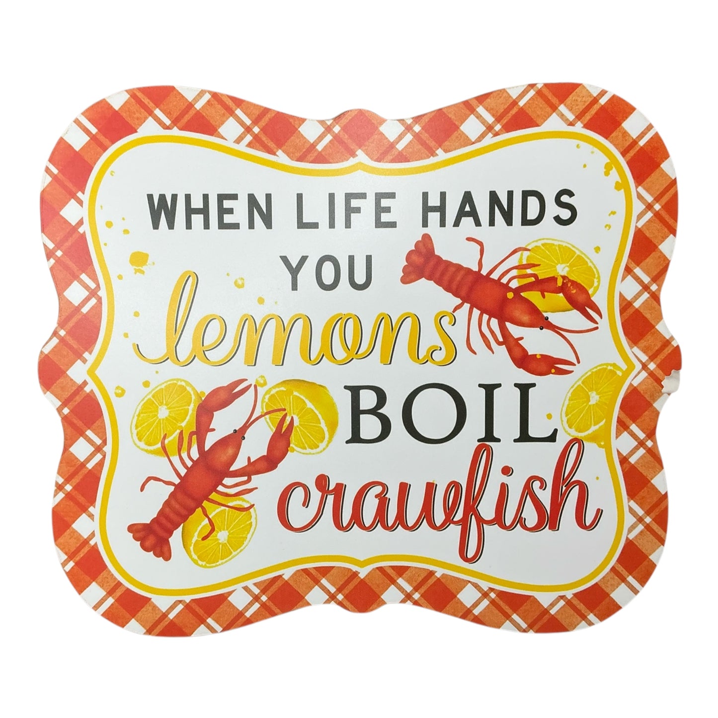 Crawfish Sign - Wreath Attachment